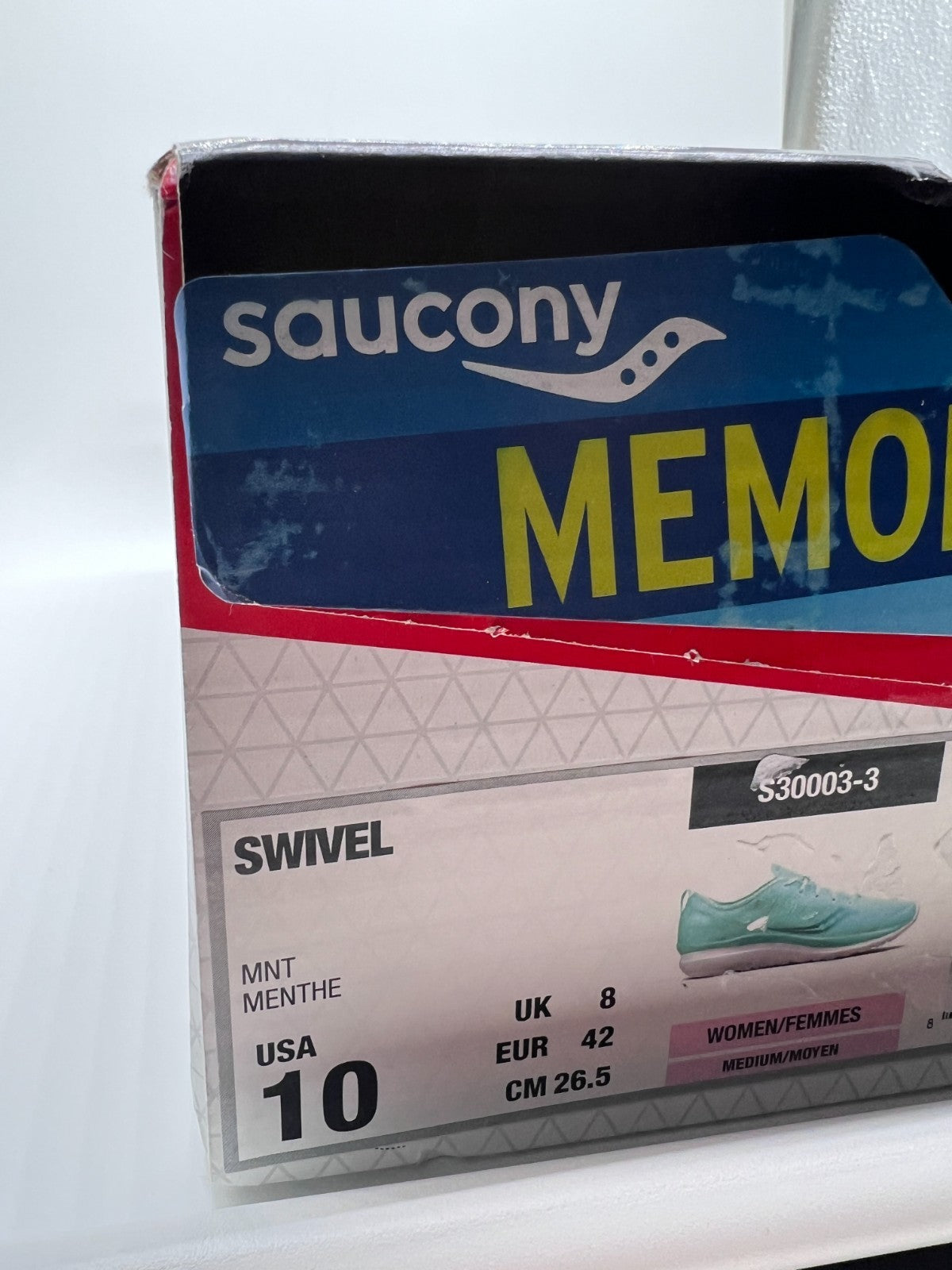 Saucony Swivel Mint S30003-3 Women's Running Shoes Size 10 NEW in Box