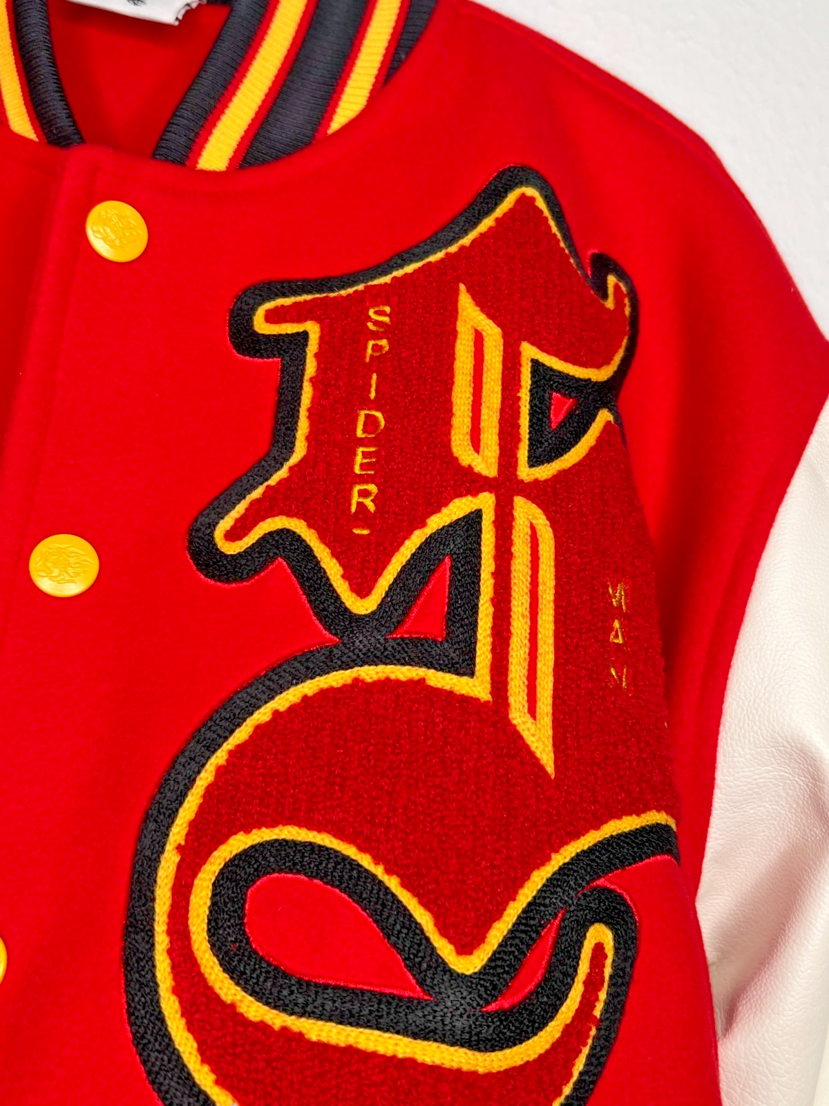 Civil Regime X Marvel Spider-Man Letterman Jacket
