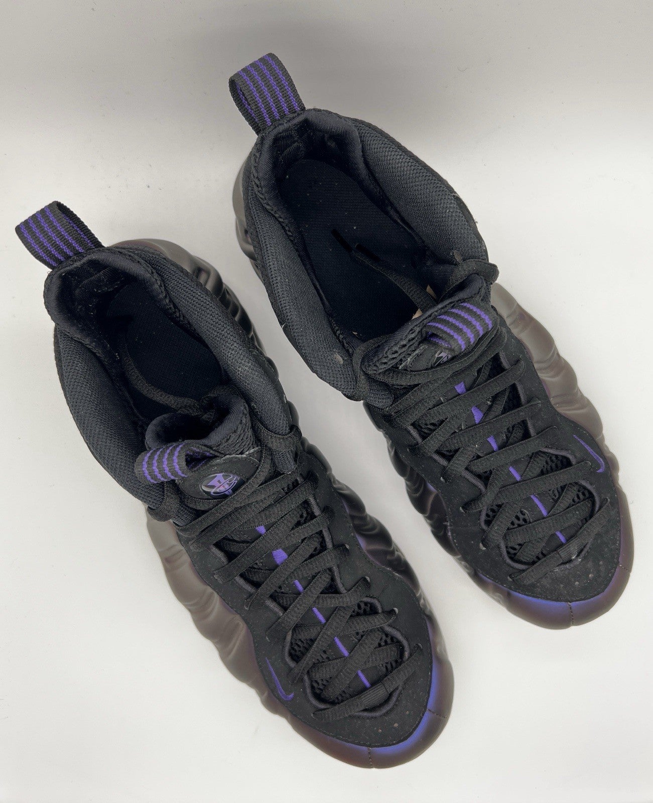 Size 9 Nike Air Foamposite One Eggplant 2017 Black Varsity Purple 314996-008