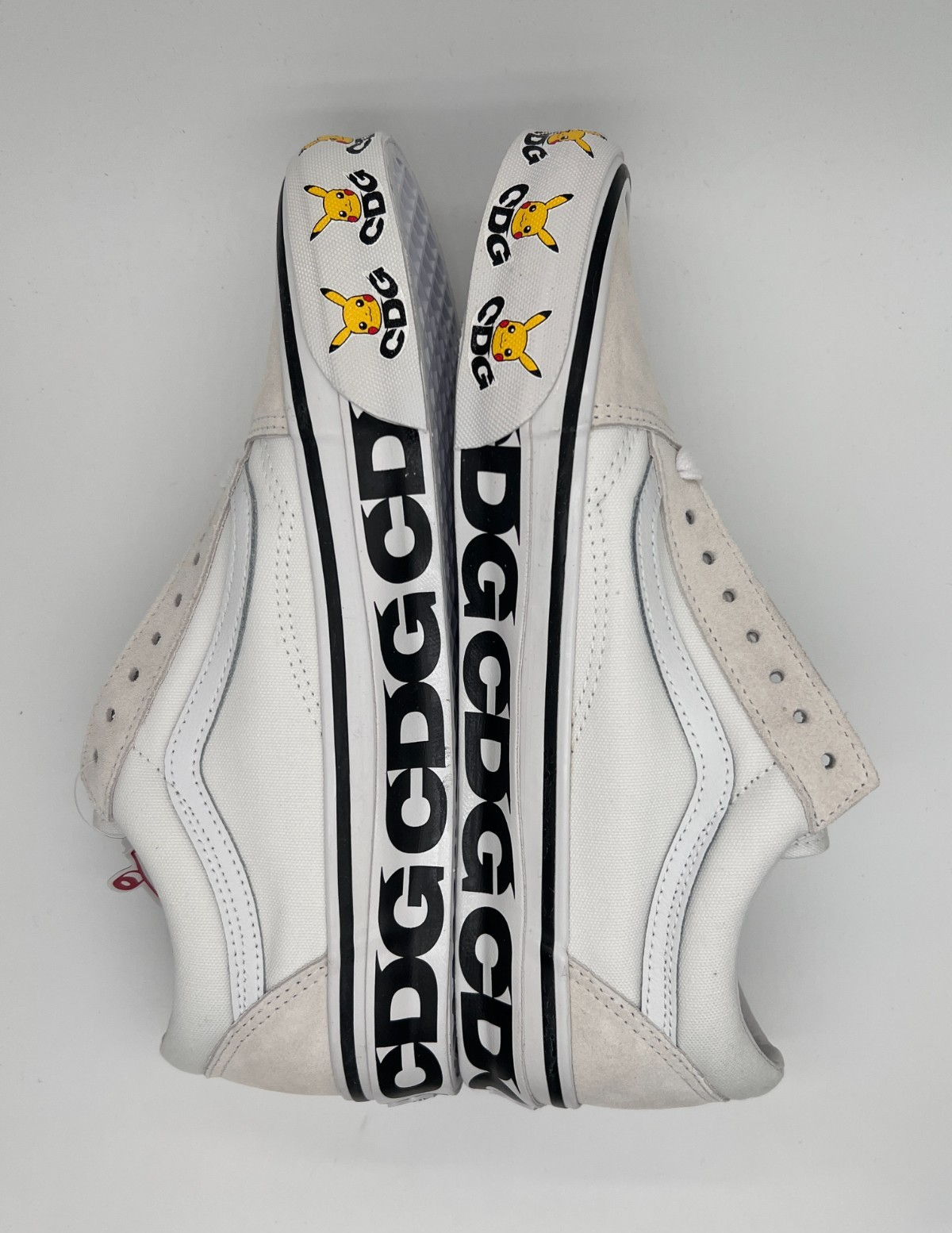 CDG x Pokemon x Vans Vault OG Old Skool LX True White NEW Select Siz