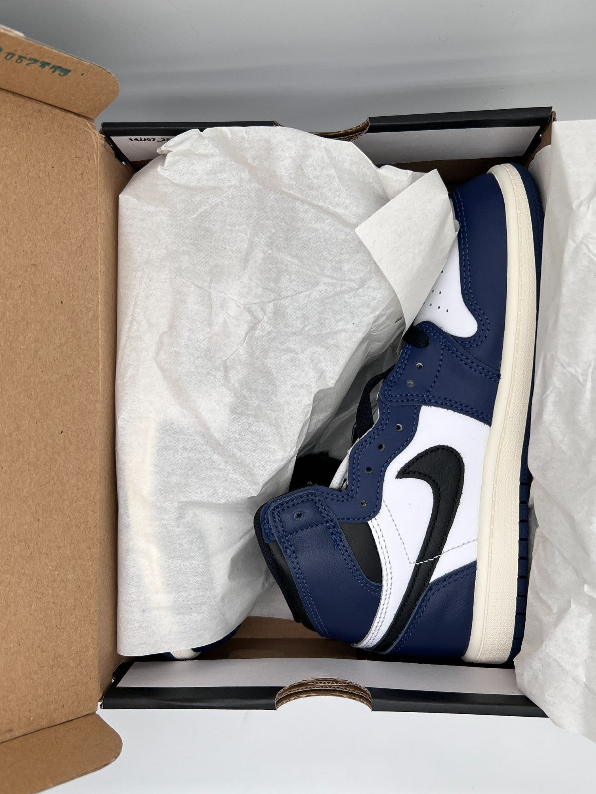 Nike Air Jordan 1 Retro High OG PS Midnight Navy FD1412-401 Size 3Y New