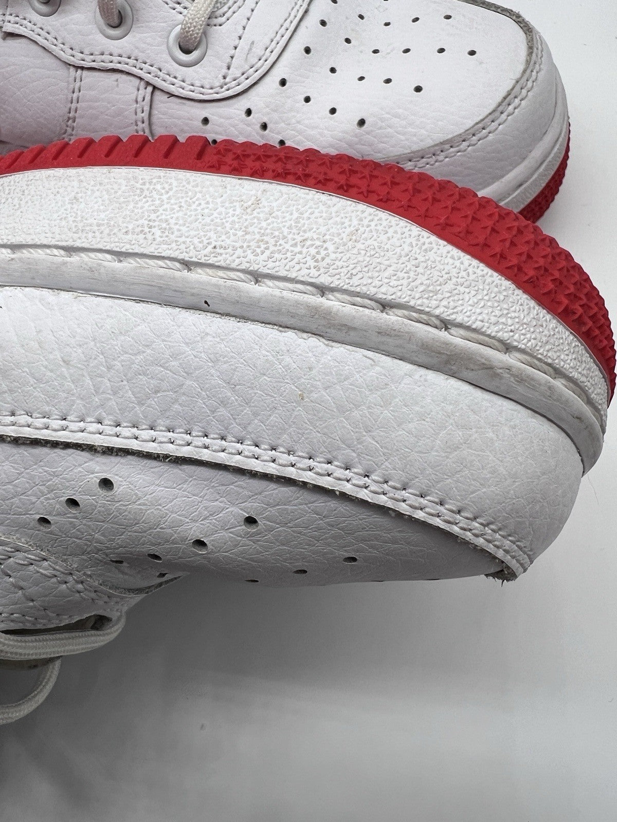 Men’s Size 10 - Nike SF Air Force 1 High White University Red