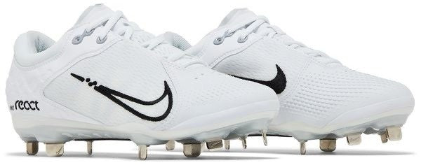 Nike HyperDiamond 4 Elite Women's Softball Metal Cleats White CZ5917-102