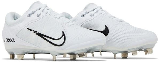 Nike HyperDiamond 4 Elite Women's Softball Metal Cleats White CZ5917-102