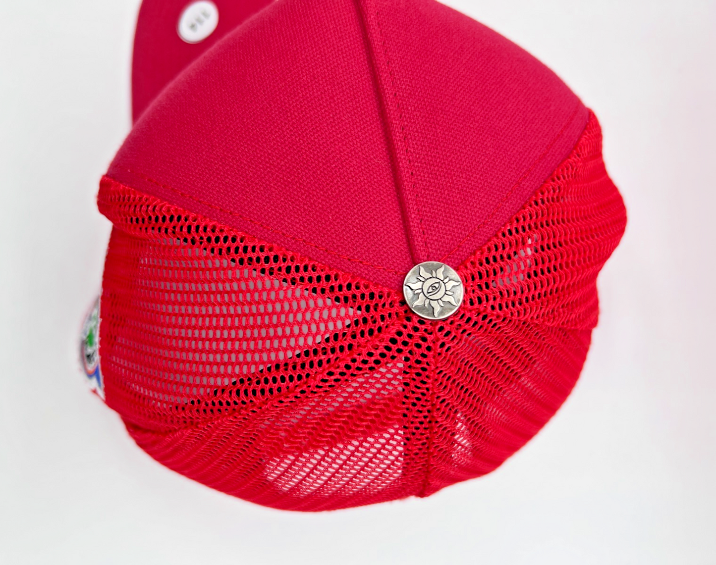 The LOX x Godspeed Trucker Hat Red White Snapback One Size New