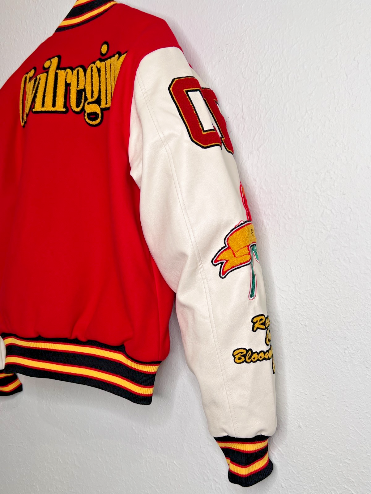 Civil Regime X Marvel Spider-Man Letterman Jacket