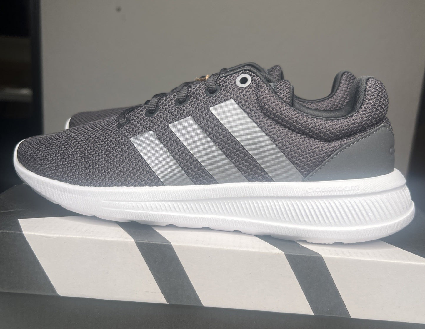 Adidas Lite Racer CLN 2.0 GZ2815 Women’s Size 7 Black White Running Shoes NEW