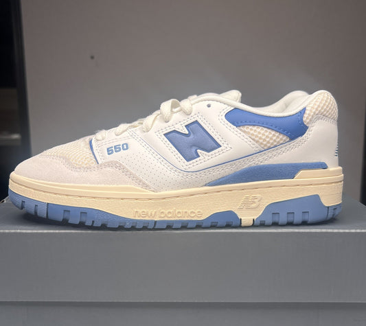 New Balance 550 GSB550CP Big Kids Size 5.5Y Blue White Sneakers NEW