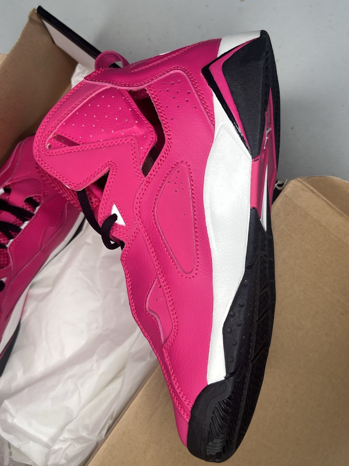 Air Jordan True Flight GG Valentine's Day Vivid Pink 7Y Big Kids New with Box