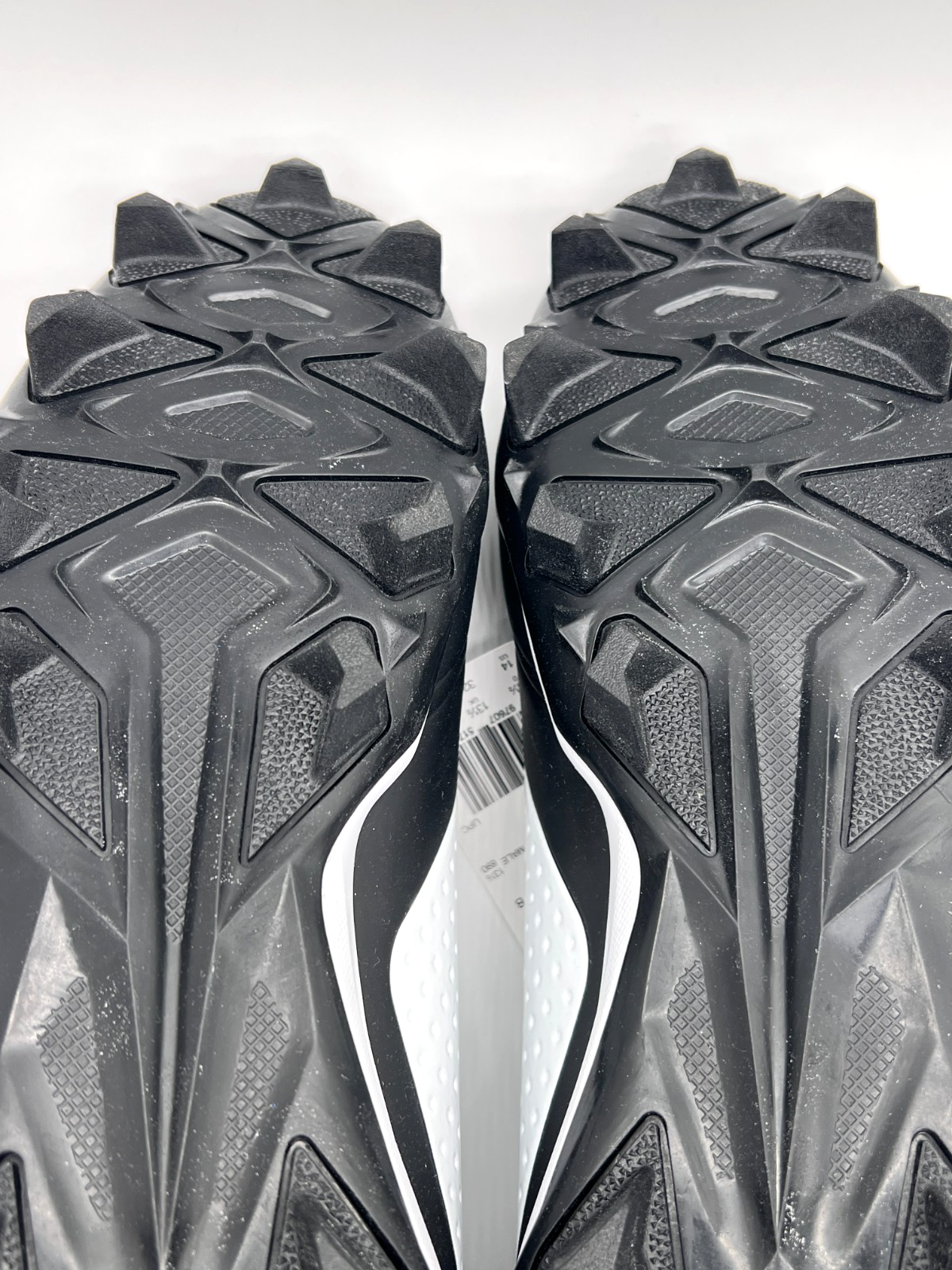 adidas Adizero Impact MD Baseball Cleats Black White Men's 14 ID0963 NWT