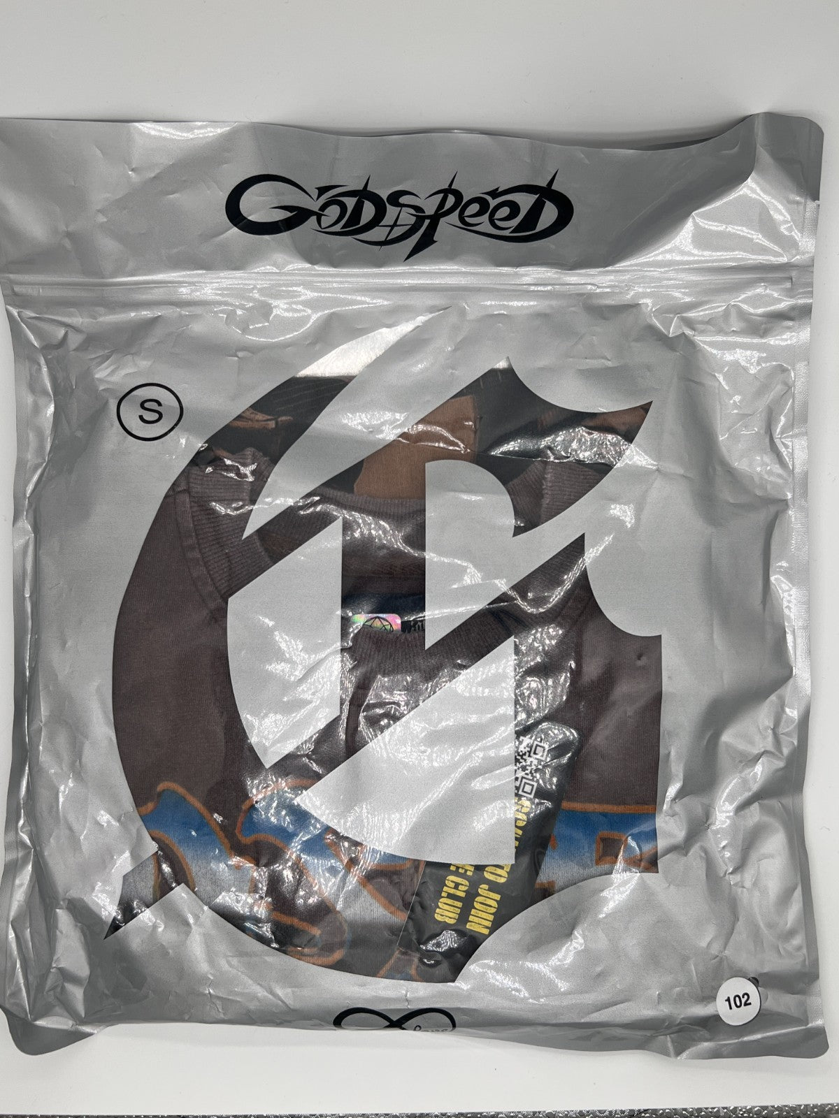 Godspeed Virtuoso Tee Light Wash Brown 251/444 Size Small NWT Rare