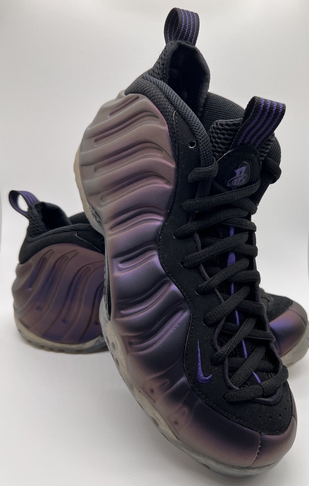 Size 9 Nike Air Foamposite One Eggplant 2017 Black Varsity Purple 314996-008