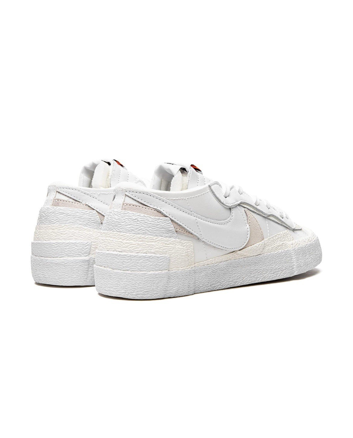 Nike x Sacai Blazer Low "White Patent Leather" (DM6443-100) Men's Size 12