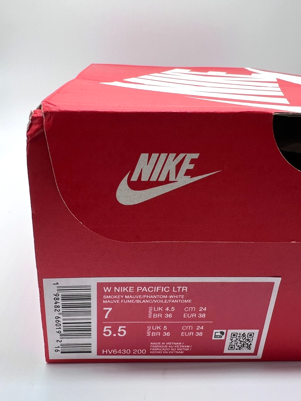 Nike Pacific Leather Smokey Mauve Women's 7 HV6430-200 New With Box