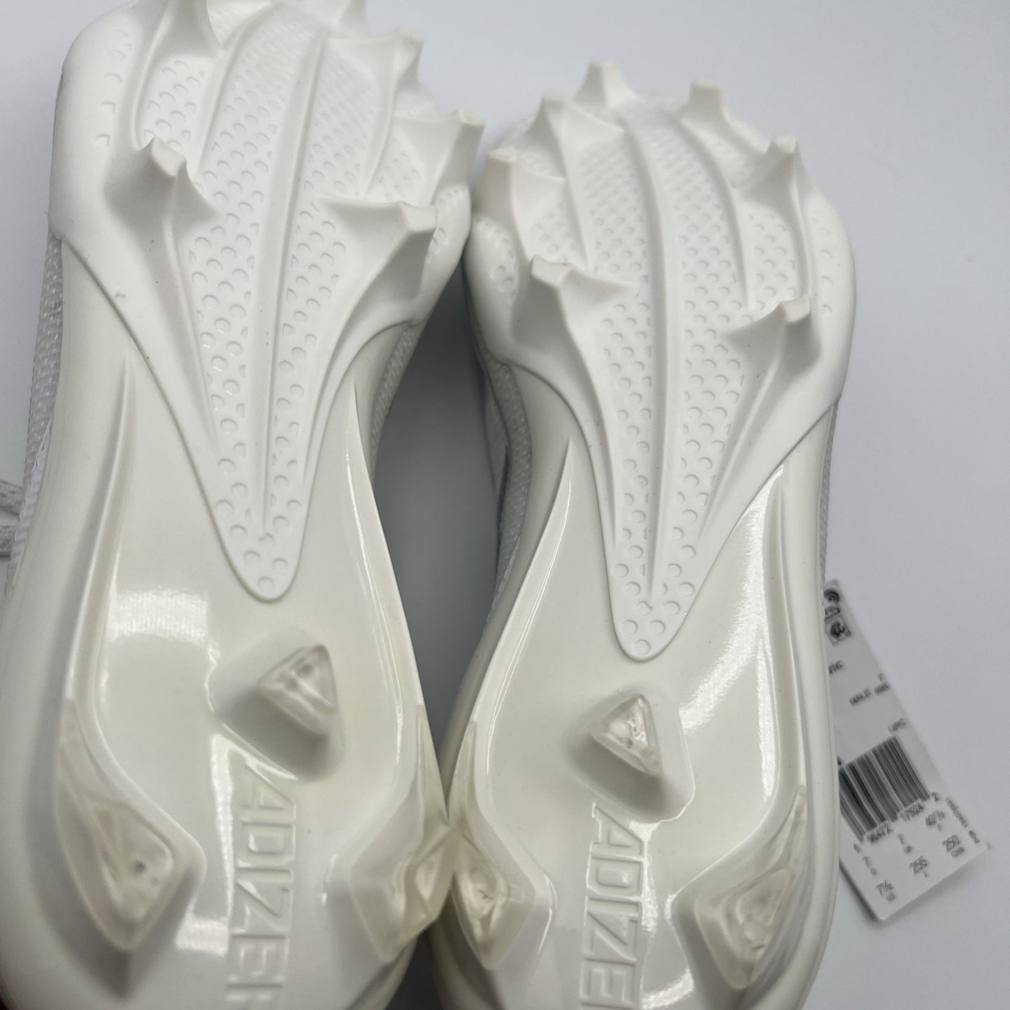 adidas Adizero Electric Football Cleats White Silver IE4374 Men’s 7.5 New