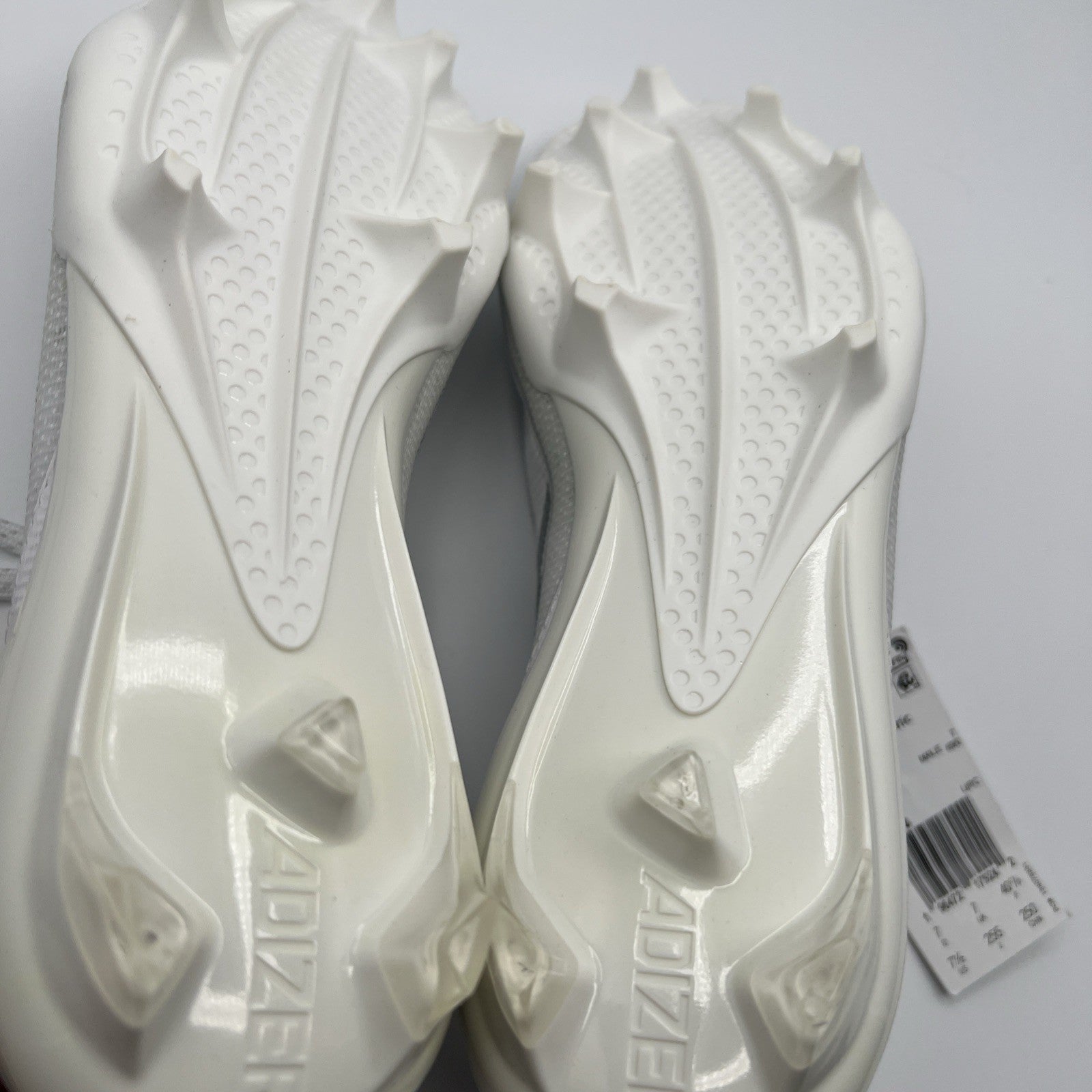 adidas Adizero Electric Football Cleats White Silver IE4374 Men’s 7.5 New