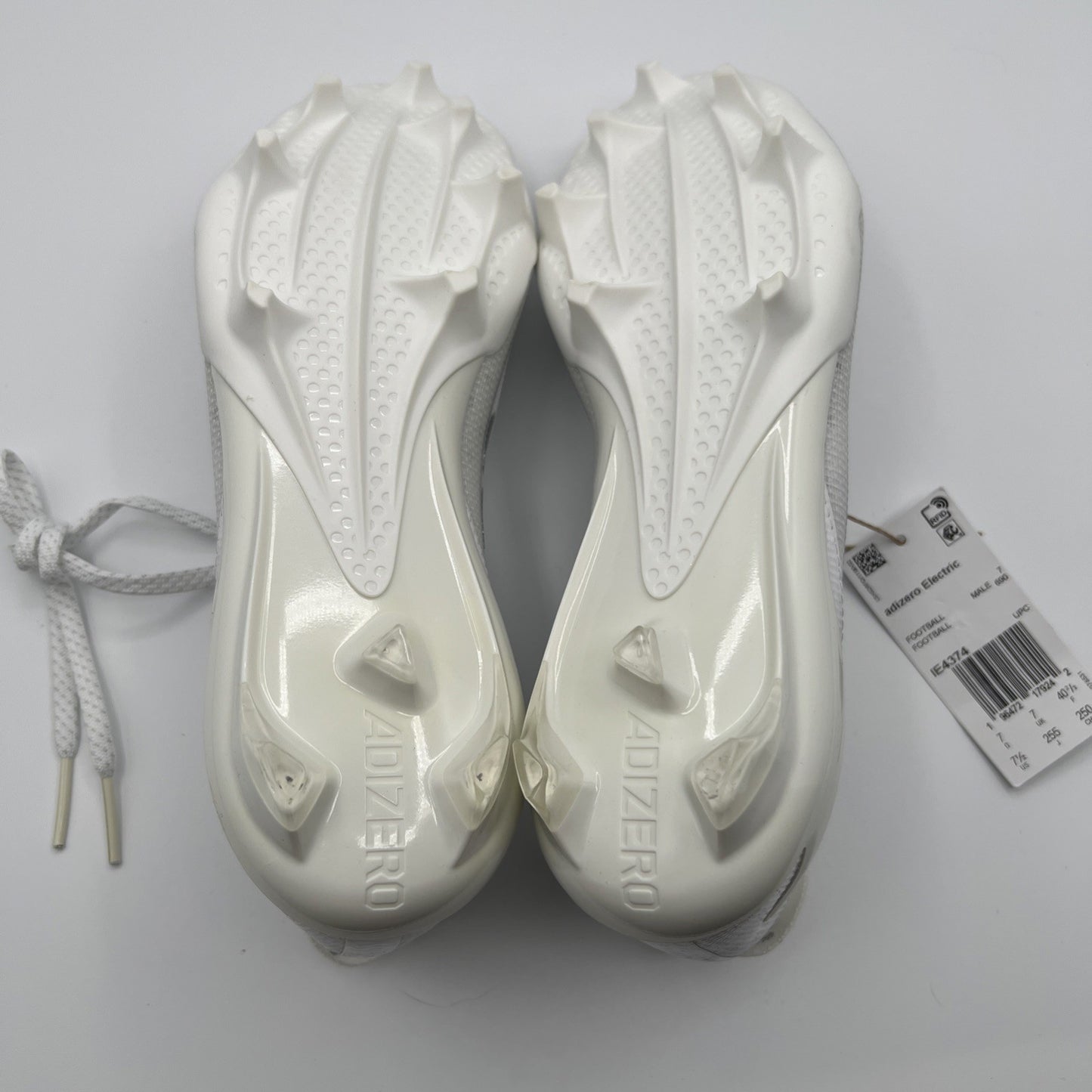 adidas Adizero Electric Football Cleats White Silver IE4374 Men’s 7.5 New