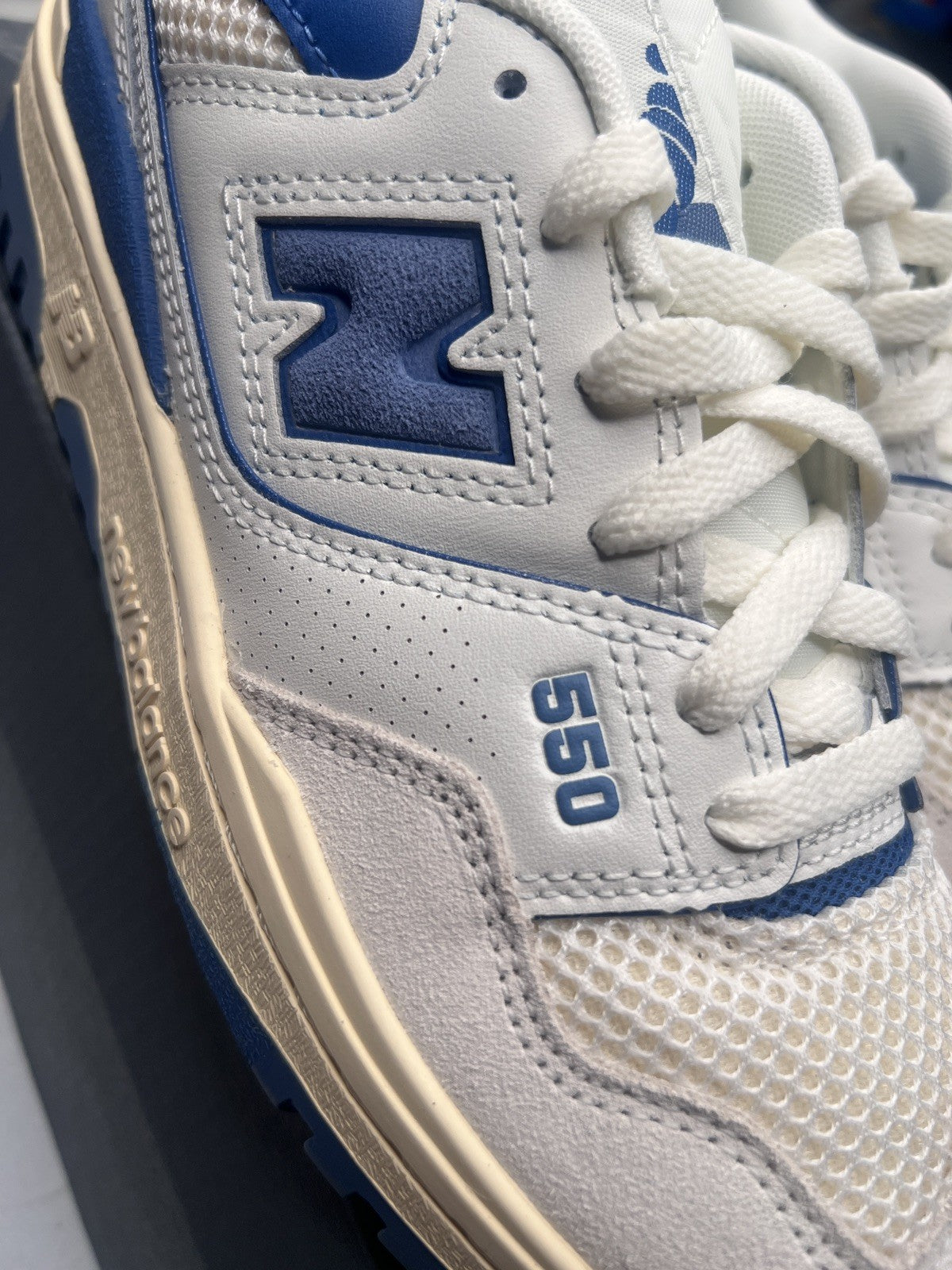 New Balance 550 GSB550CP Big Kids Size 5.5Y Blue White Sneakers NEW