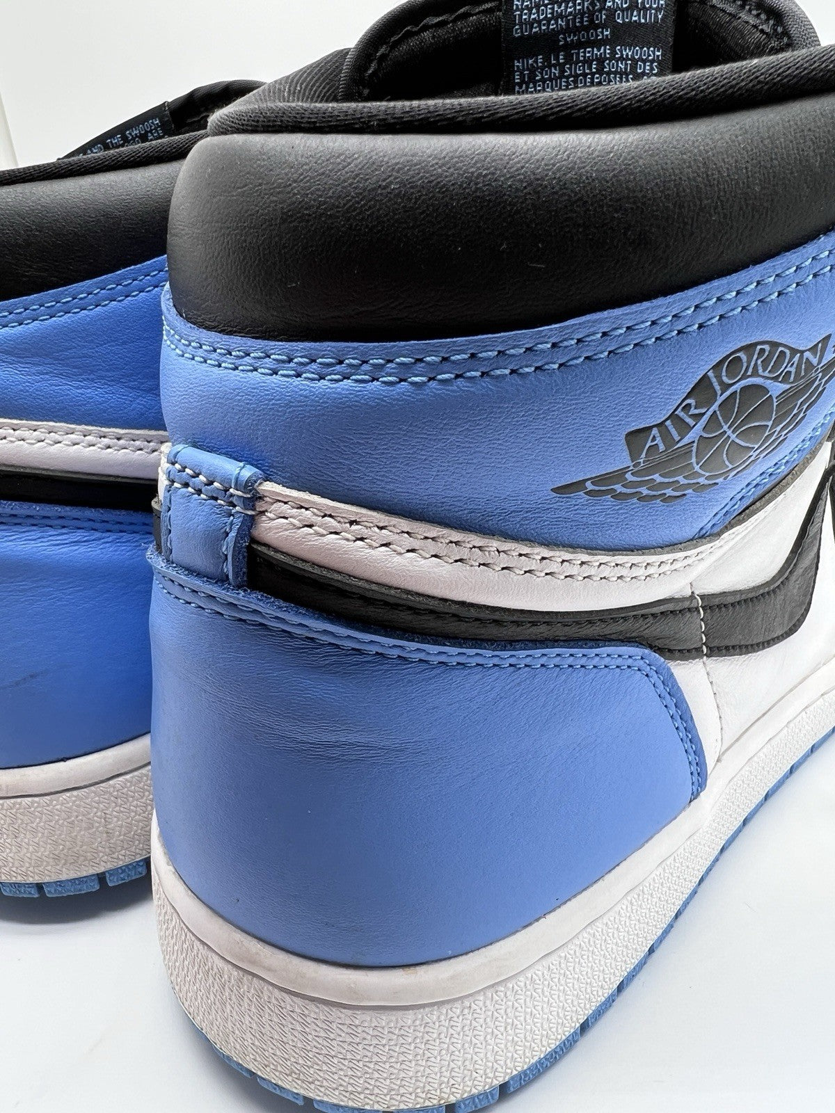 Nike Air Jordan 1 Retro High OG DZ5485-400 University Blue Mens 12.5 Used W/ Box