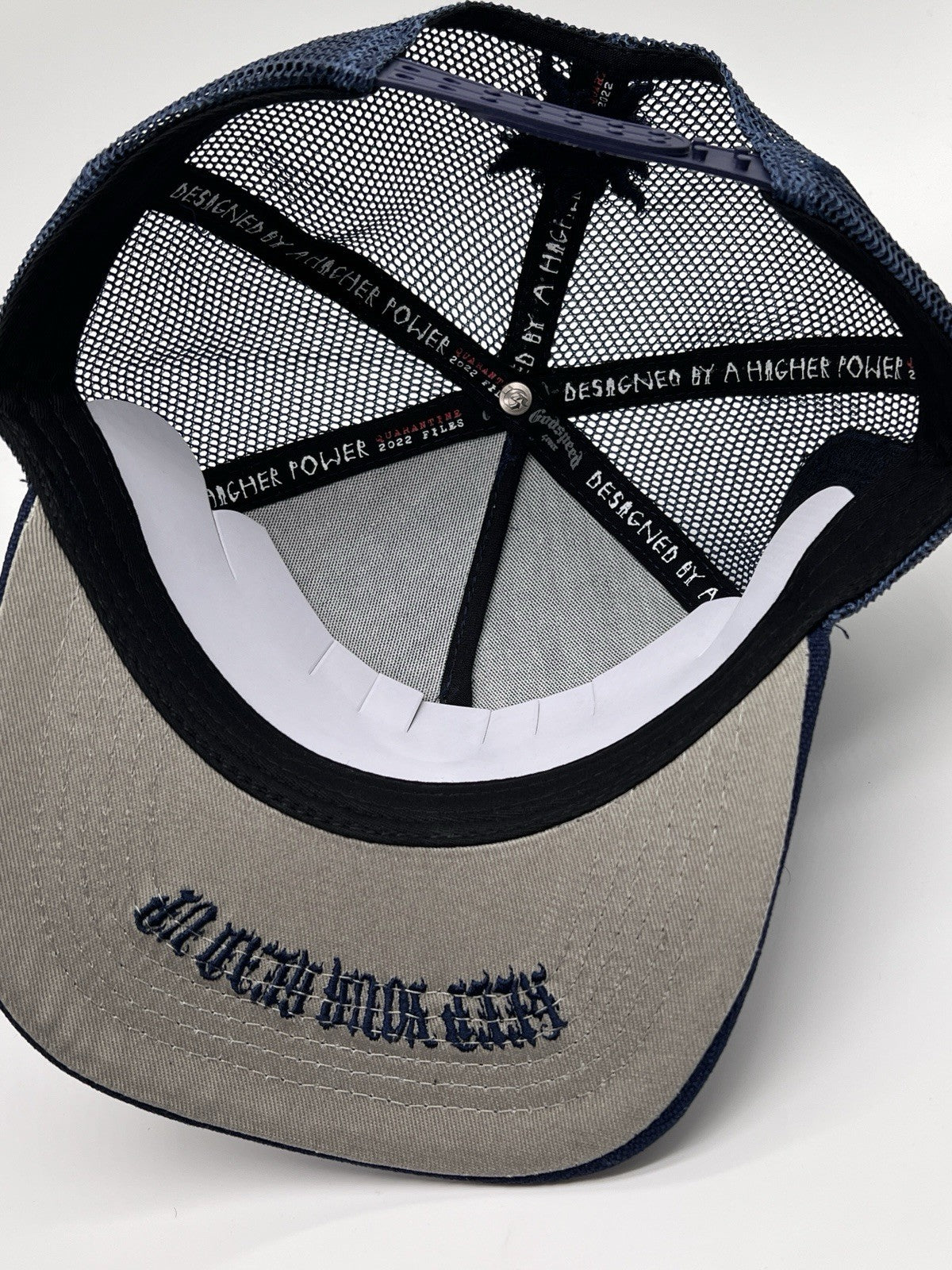 Godspeed Trucker Hat Navy Mesh Snapback OSFA New Authentic