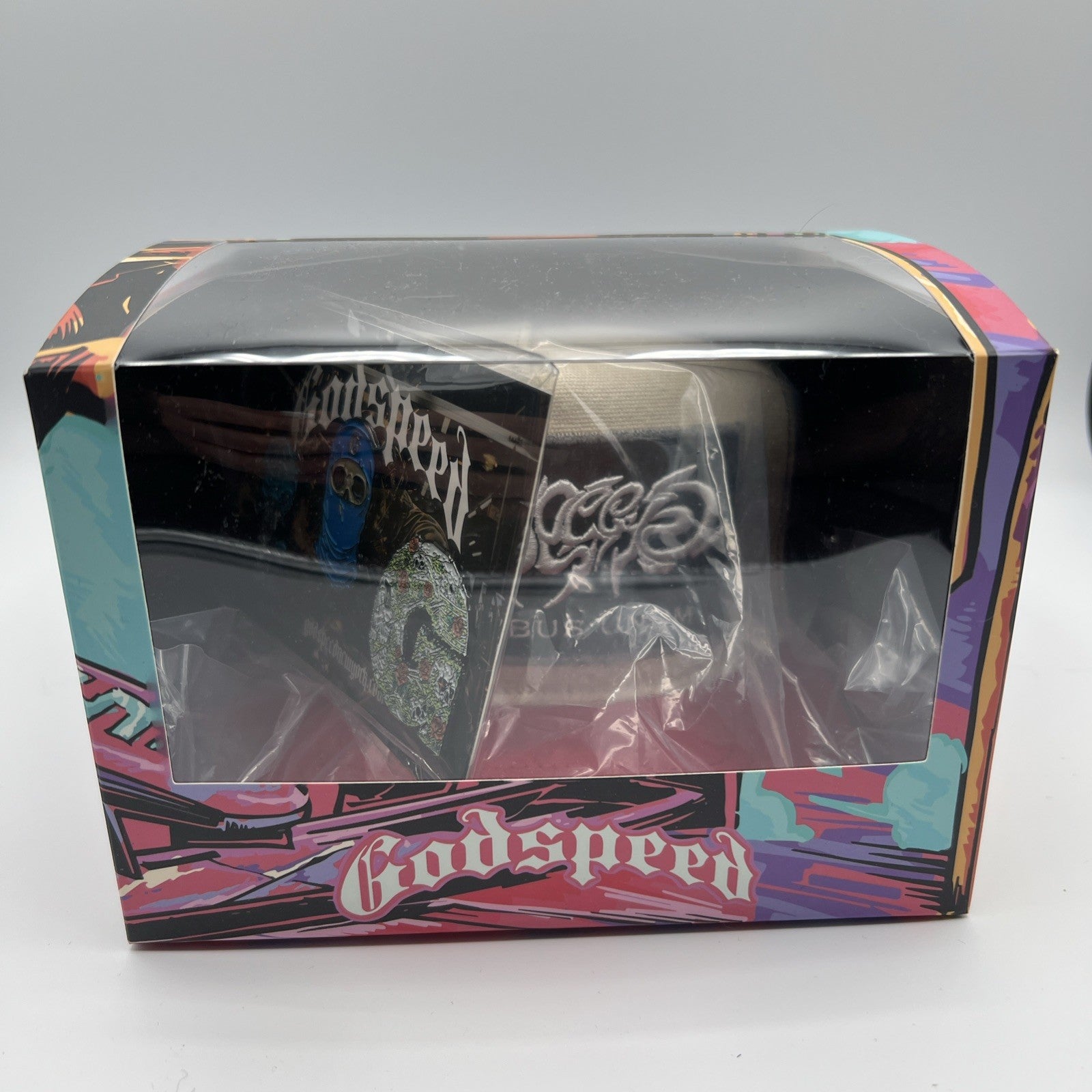Godspeed Hat Red And White E Pluribus Trucker - Includes BOX + PINS