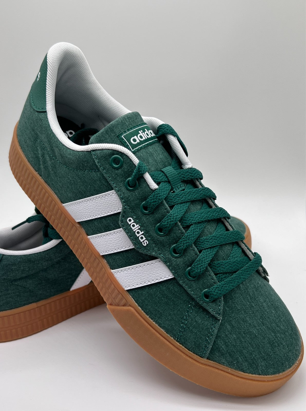 Adidas Daily 3.0 Green White Gum Men's Sneakers IF7487 Size 9.5 New