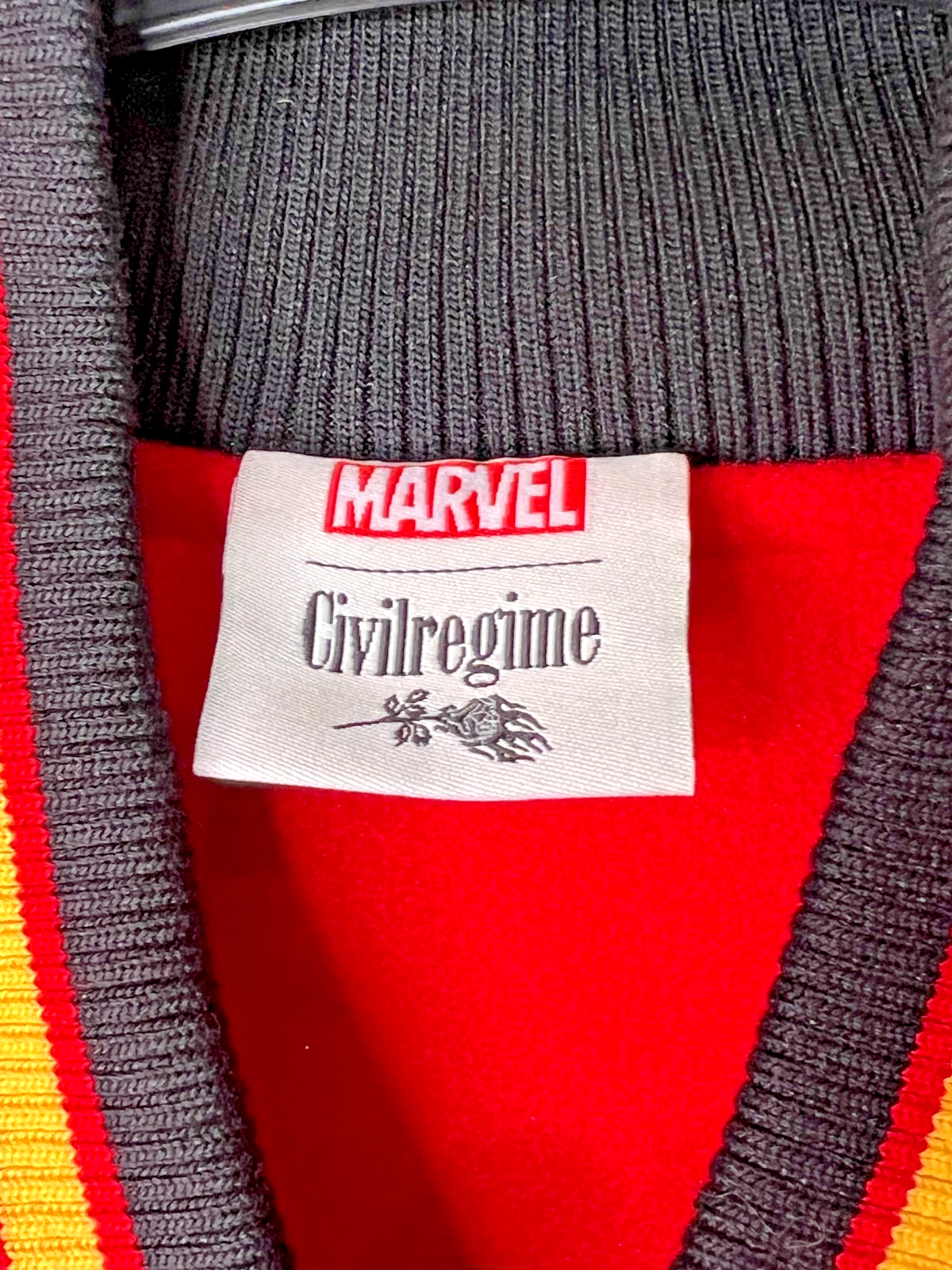 Civil Regime X Marvel Spider-Man Letterman Jacket