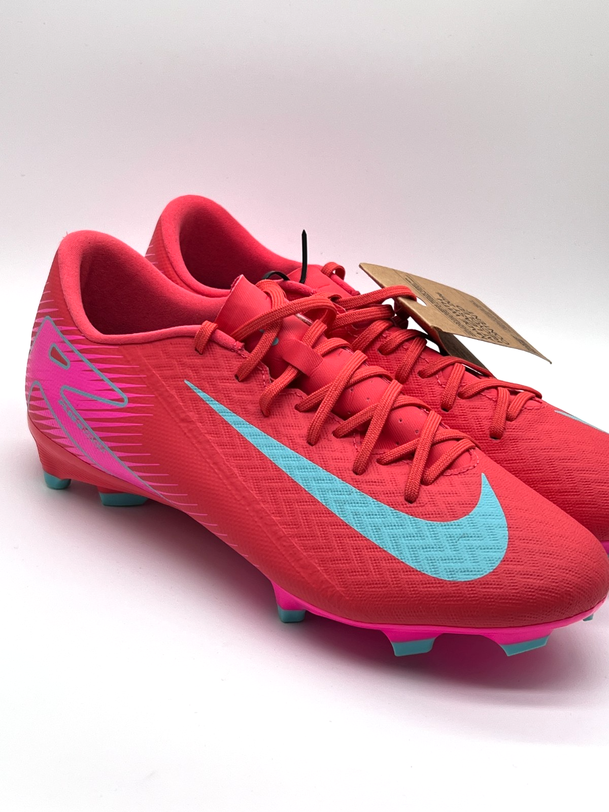Nike Mercurial Vapor 16 Pro FG Ember Glow FQ8685-800 Men's Size 8.5 Cleats #72B