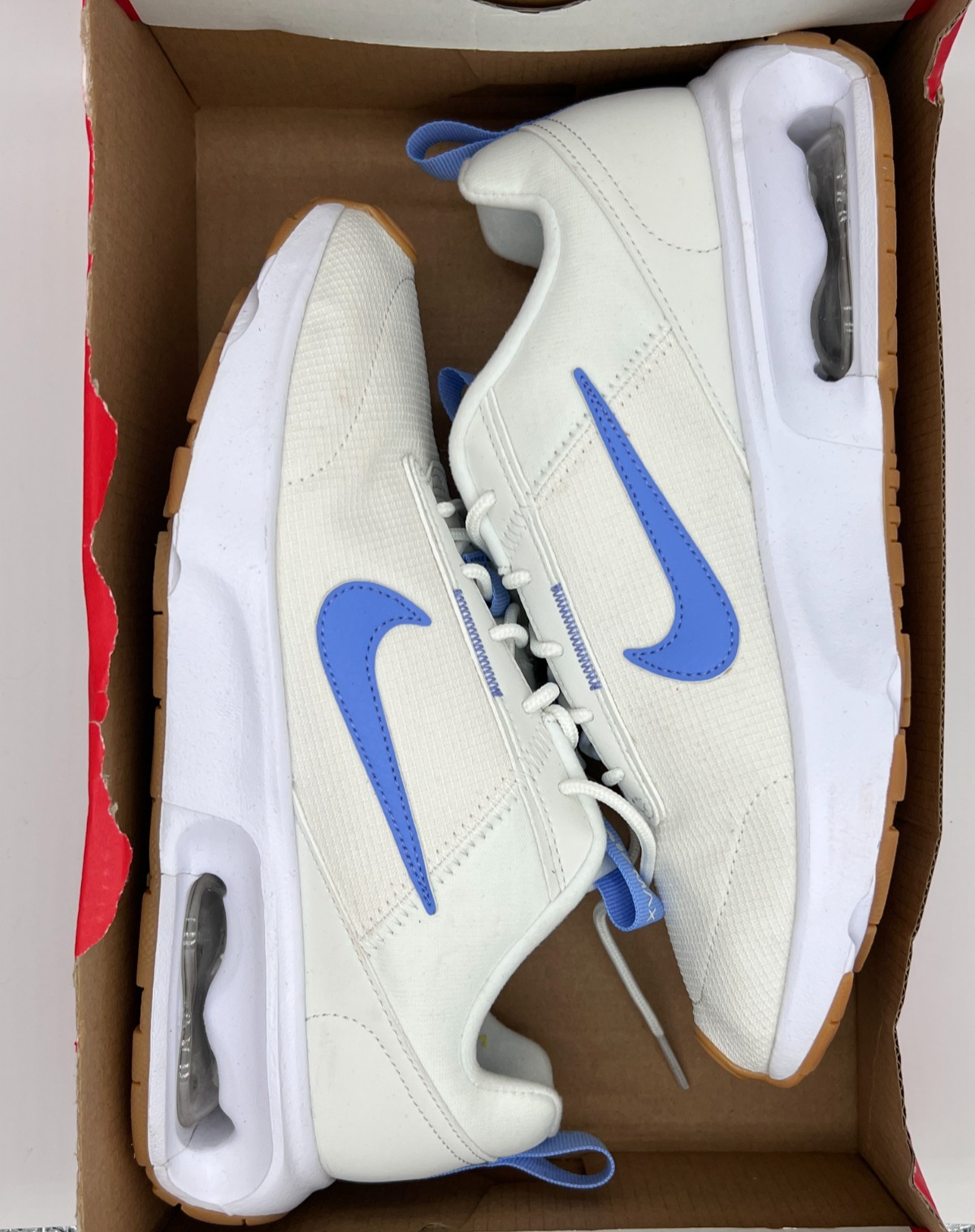 Nike Air Max INTRLK Lite White Royal Pulse Women's 8 DX3705-104 New
