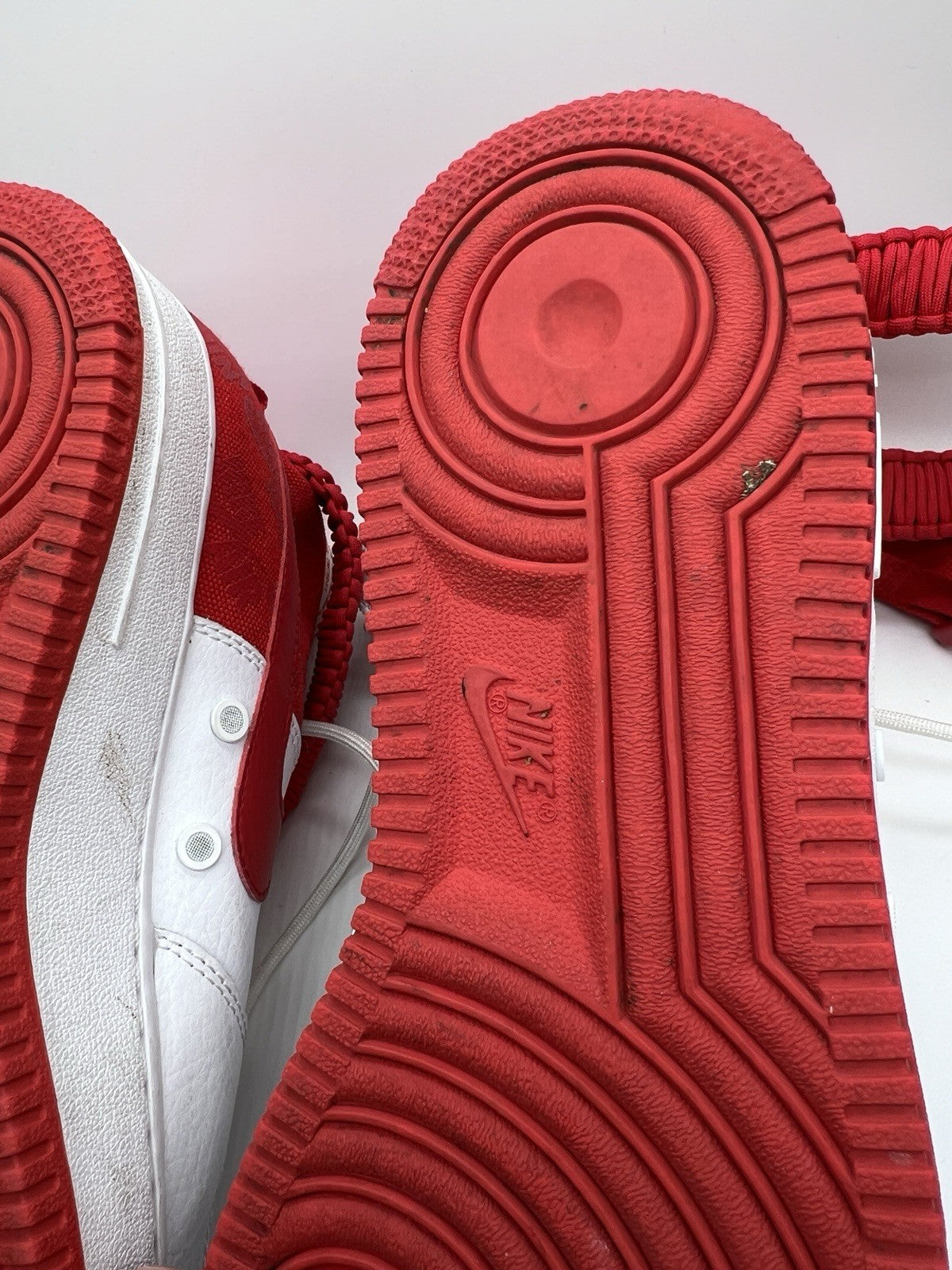 Men’s Size 10 - Nike SF Air Force 1 High White University Red