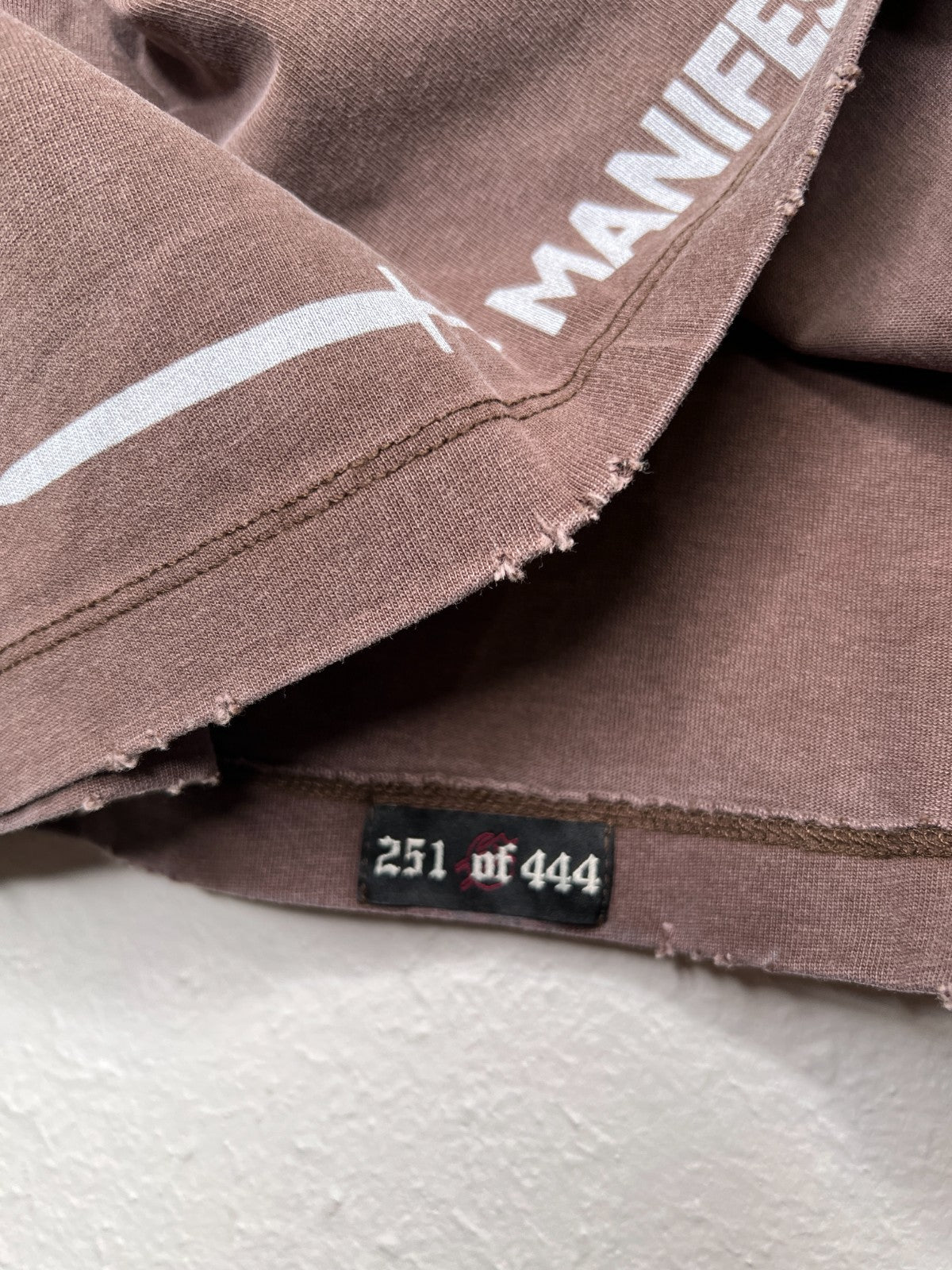 Godspeed Virtuoso Tee Light Wash Brown 251/444 Size Small NWT Rare