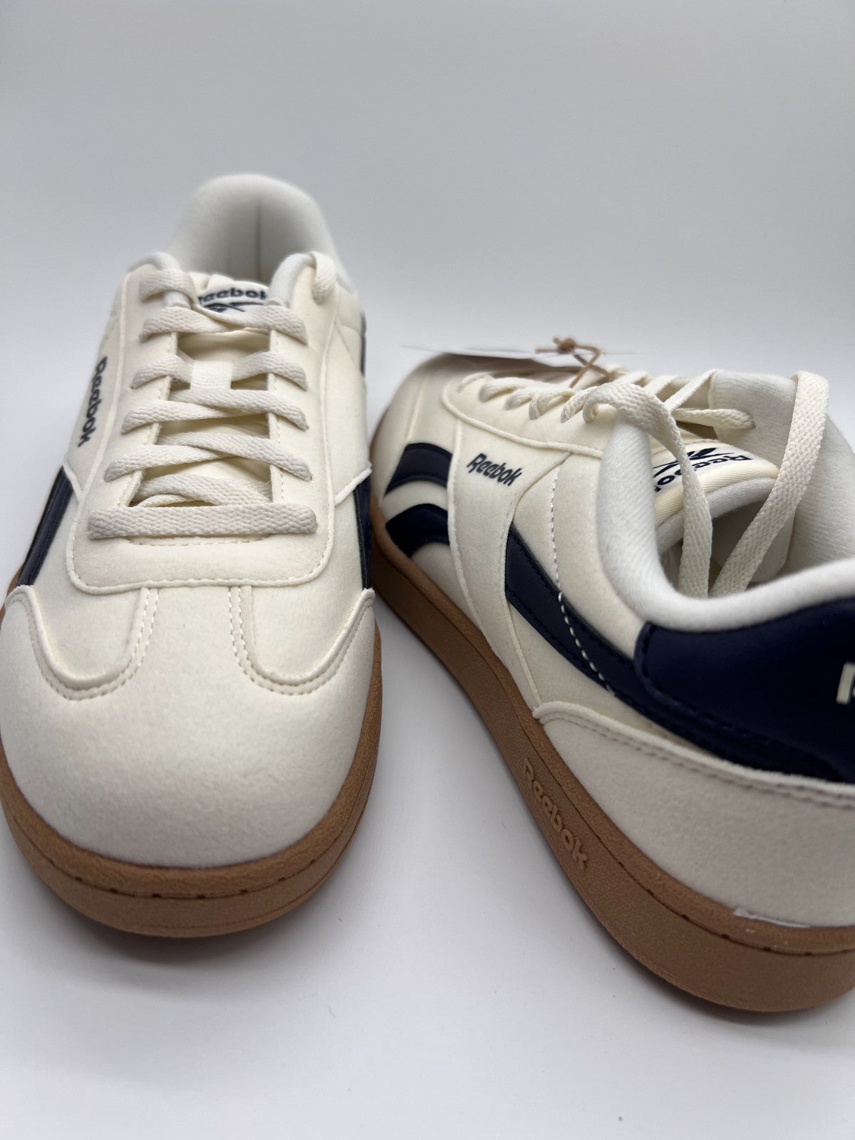 Reebok Smash Edge Navy Blue, Gray, & Off White Men’s Size