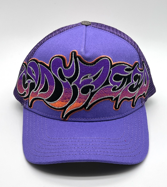 Godspeed Trucker Hat Neo Unisex Purple NEO-TRUCKER HAT