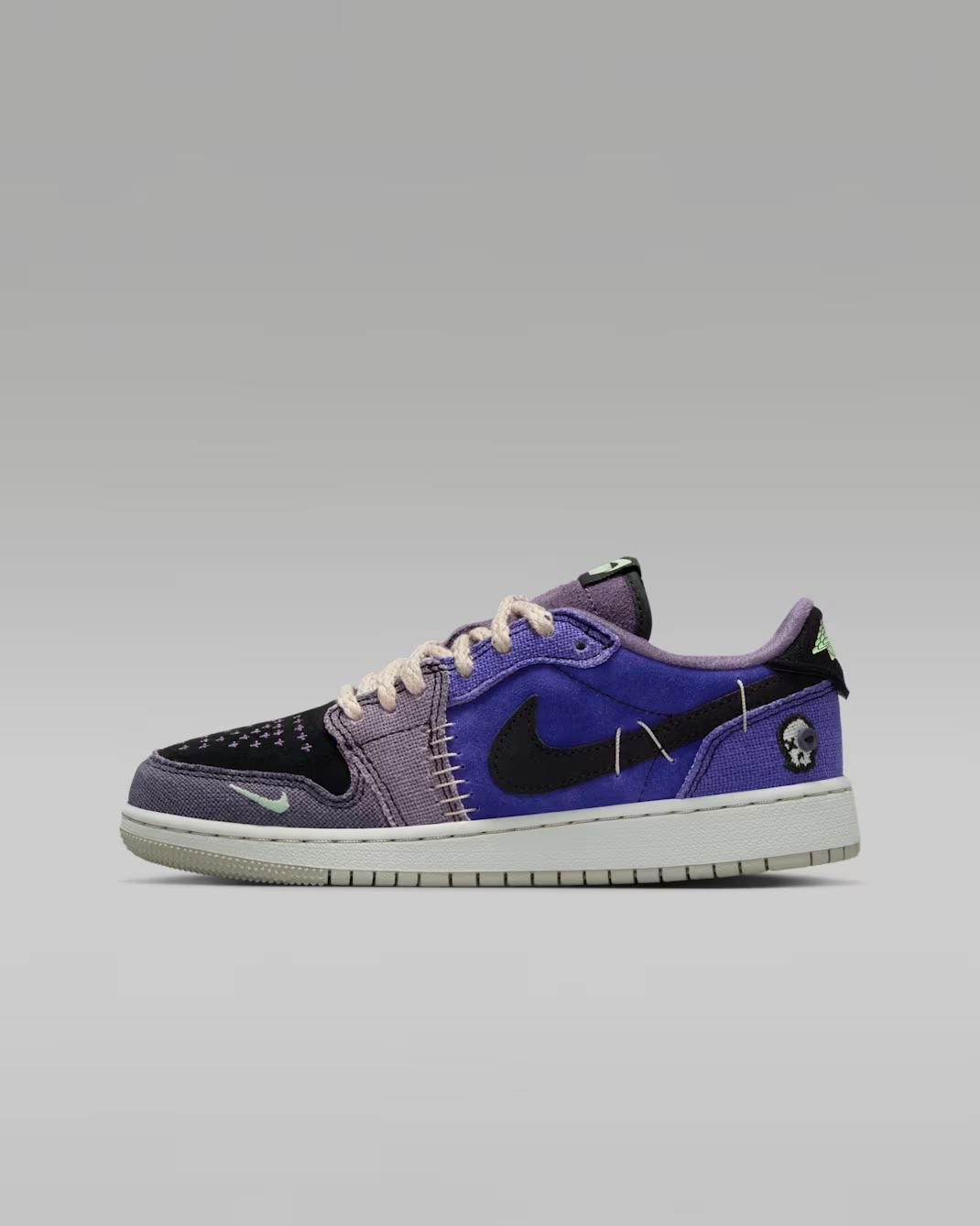 7Y Zion Williamson x Air Jordan 1 Retro Low OG 'Voodoo Alternate' IH2725-500