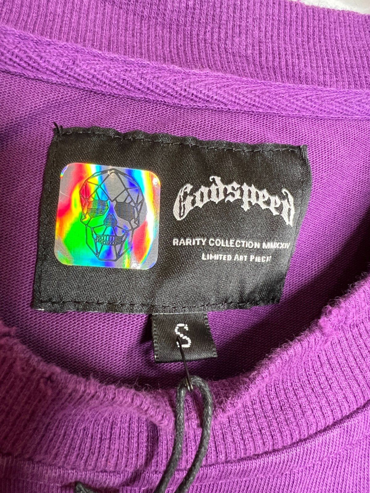 Godspeed Mother Cairo Men's T-Shirt Plum Wash GDSPD14-PW