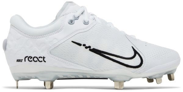 Nike HyperDiamond 4 Elite Women's Softball Metal Cleats White CZ5917-102