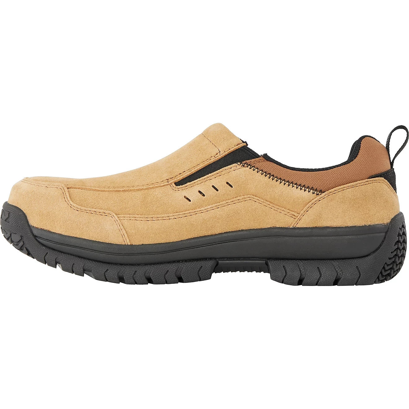 Brahma Summit ST Steel Toe Work Shoes Tan Slip On Safety Mens 7 NEW 170843