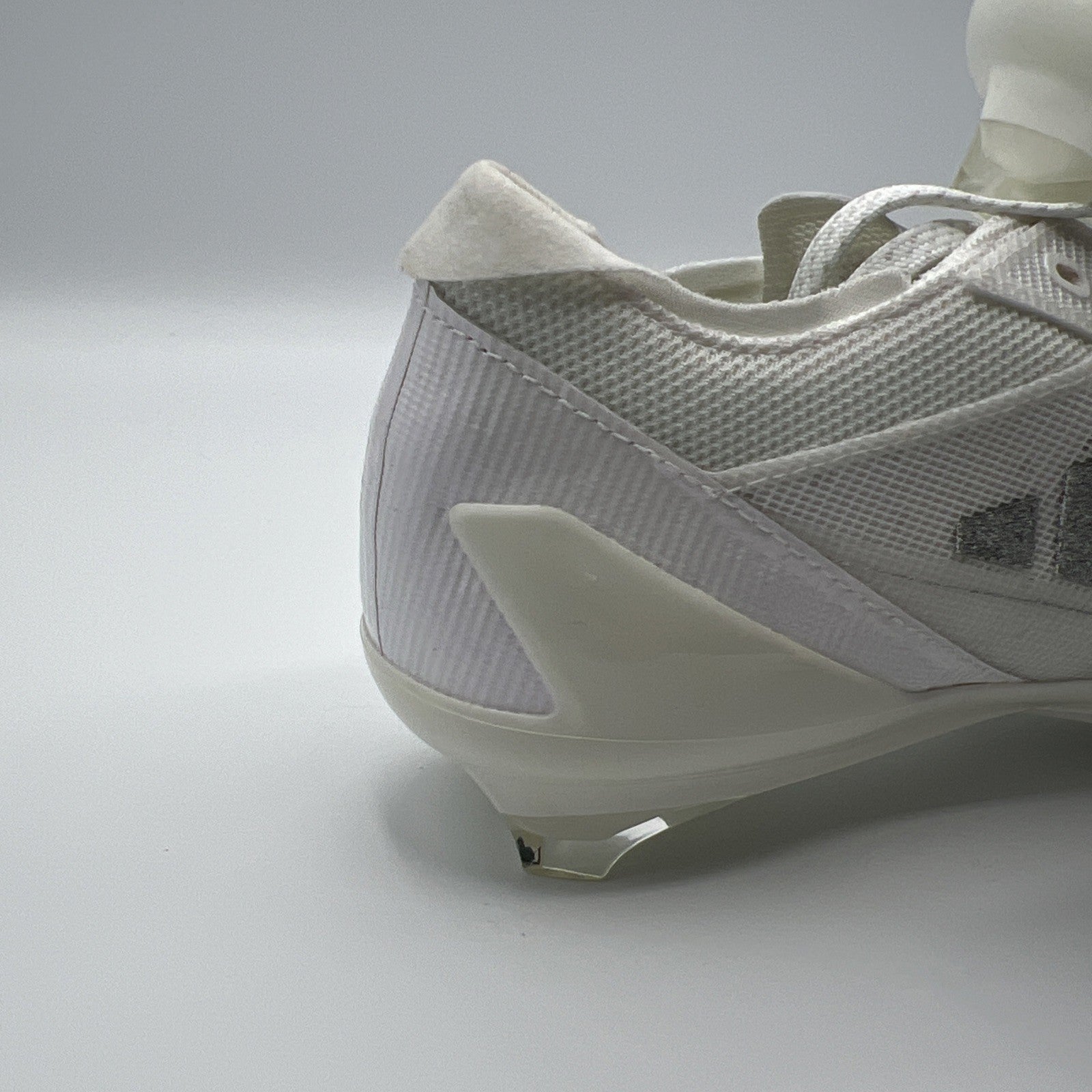 adidas Adizero Electric Football Cleats White Silver IE4374 Men’s 7.5 New