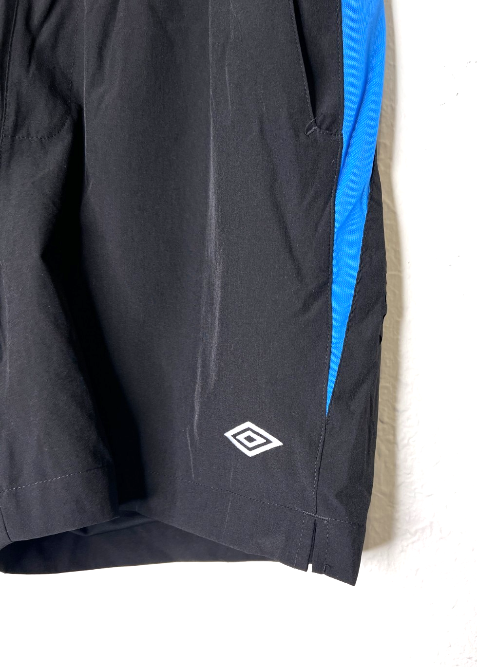 Hidden NY x Umbro Shorts Kaleidoscope Black/Blue Size L
