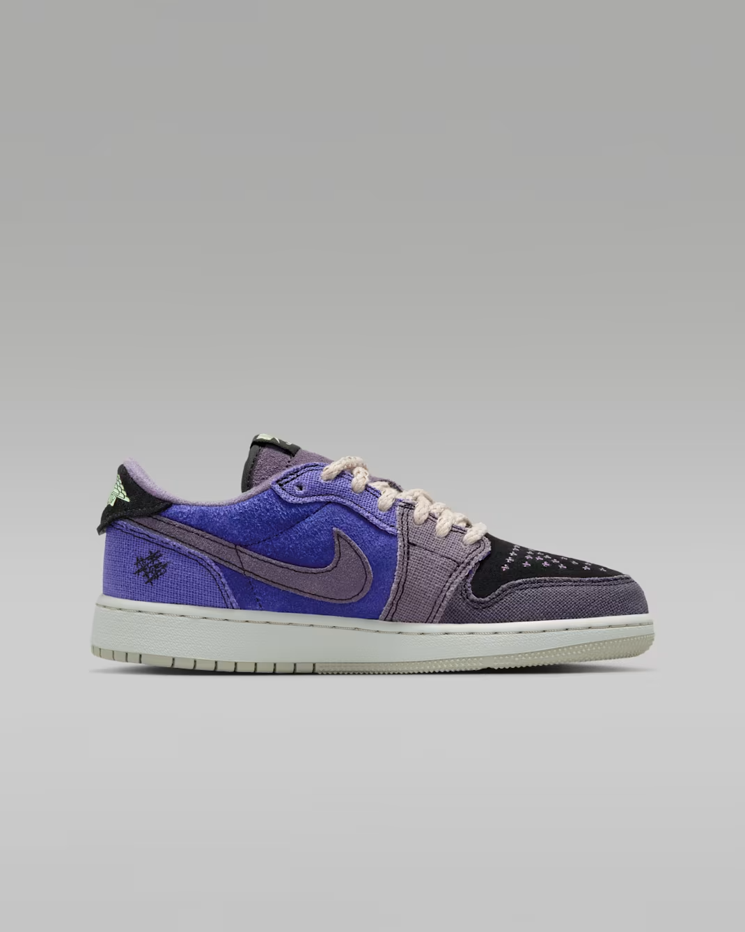 7Y Zion Williamson x Air Jordan 1 Retro Low OG 'Voodoo Alternate' IH2725-500