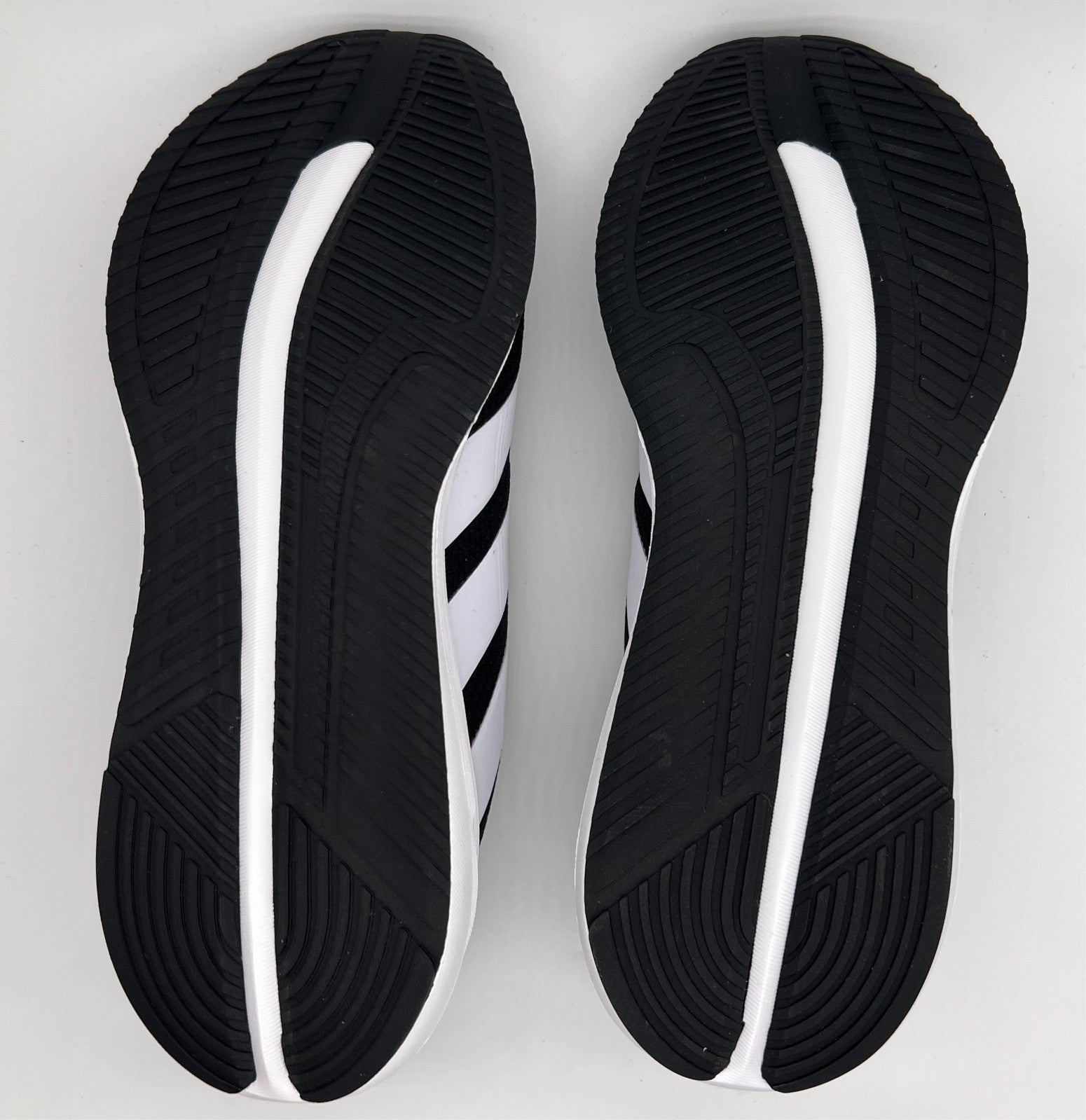 adidas Galaxy 7 ID8760 Black White Running Shoes Men's Size 11 New w/ Box
