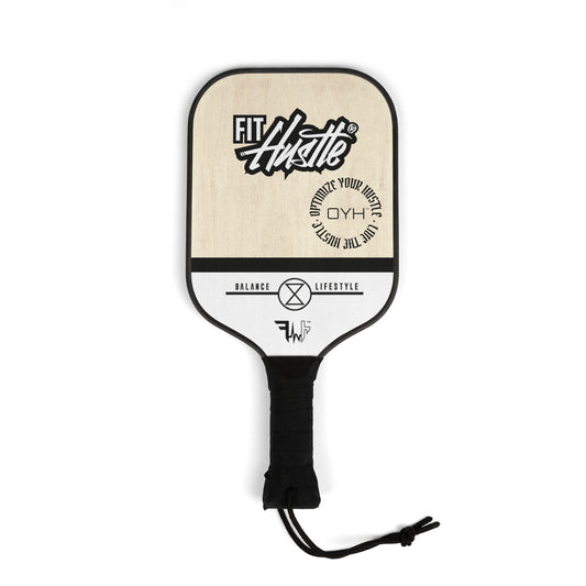 FIT HUSTLE® OYH™ Wooden Pickleball Paddle Set