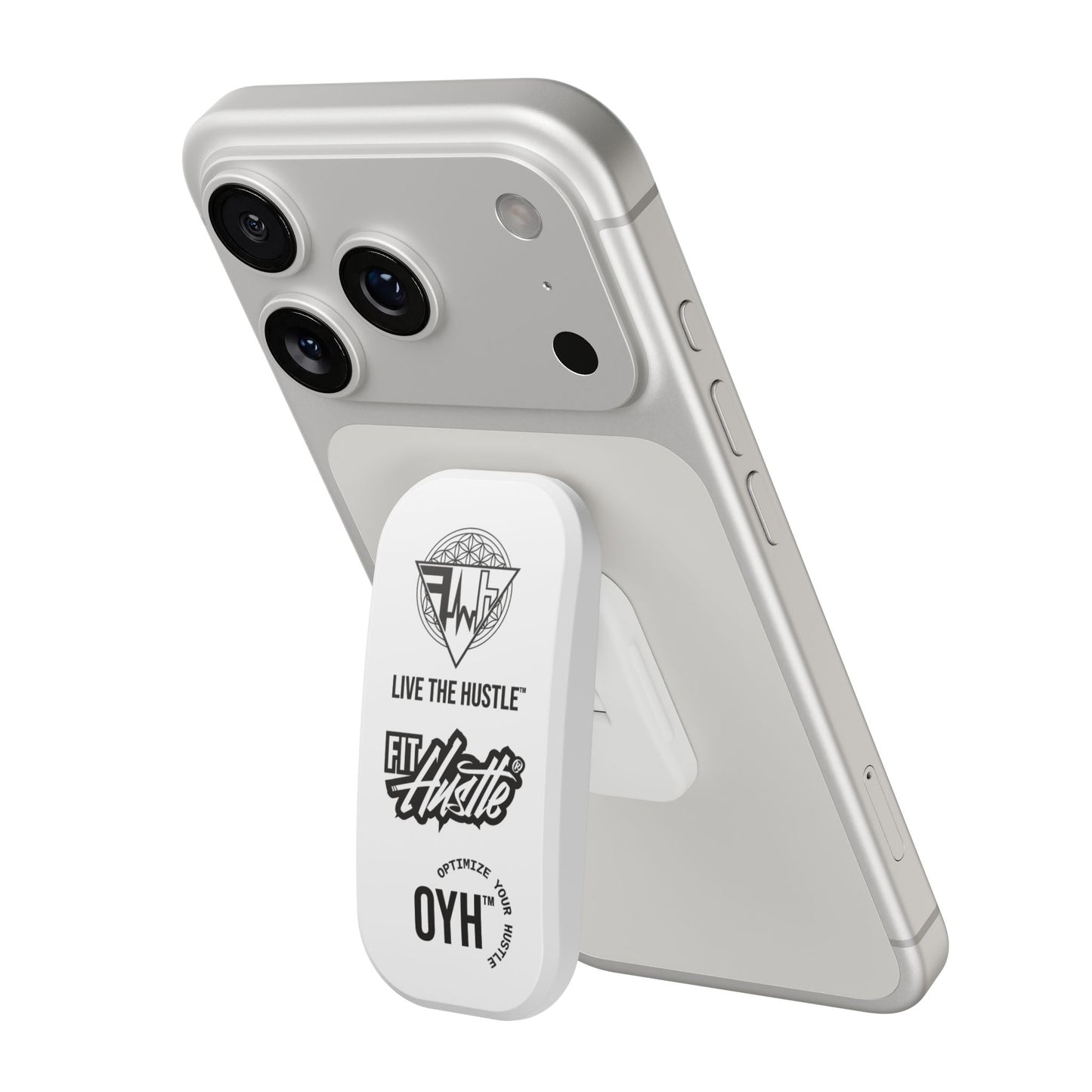 Clickit Phone Stand — Live The Hustle Foldable Phone Grip & Kickstand