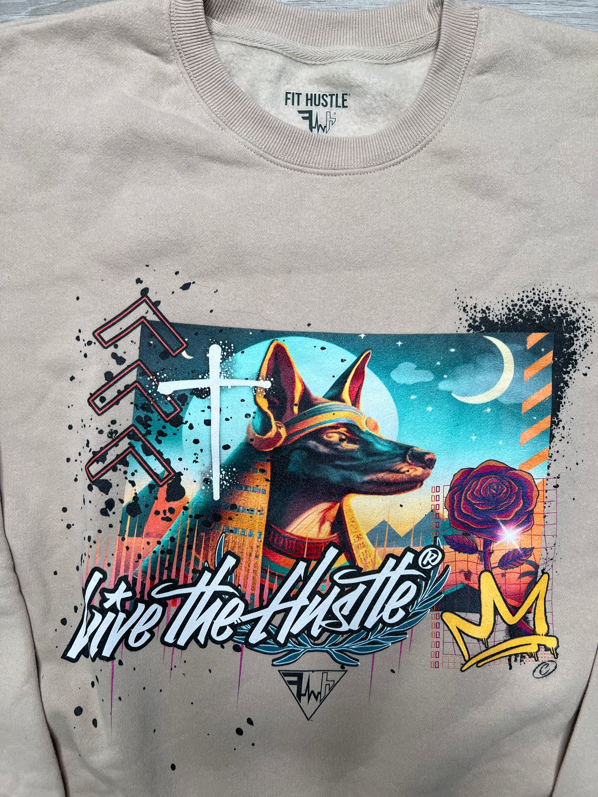 Ascension Code™ — Anubis Sweatshirt| Fit Hustle®