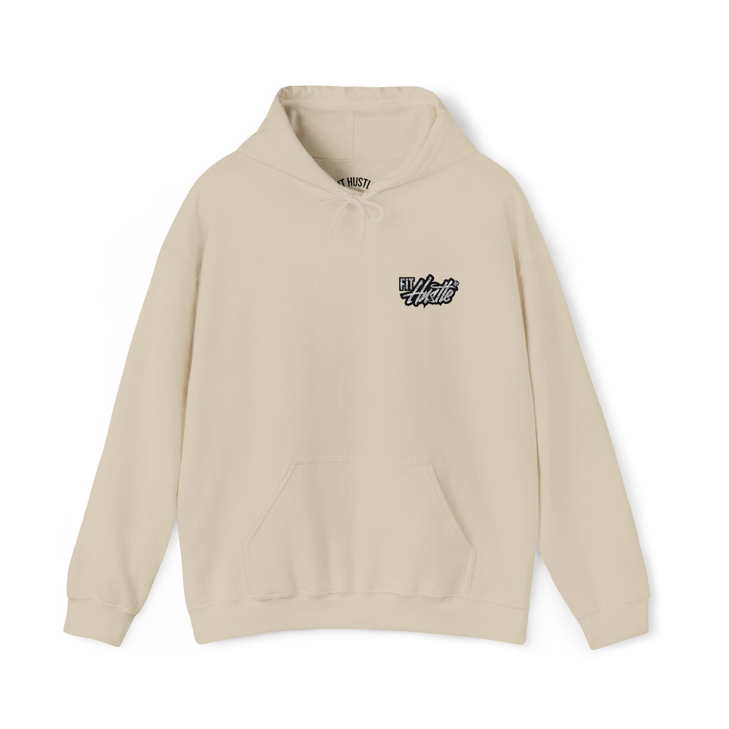 FIT HUSTLE® DAILY HUSTLE Hoodie in Sand front view