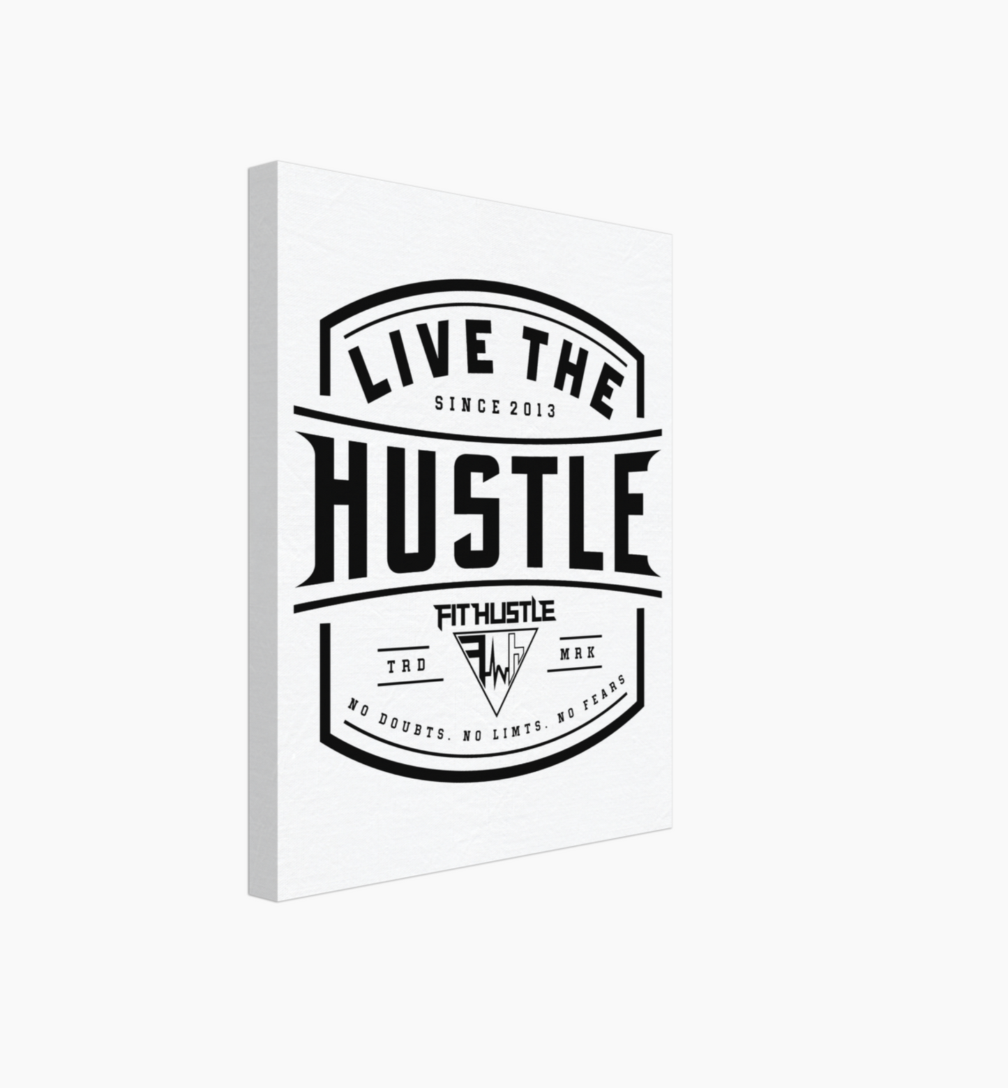 Live The Hustle™ Wall Canvas