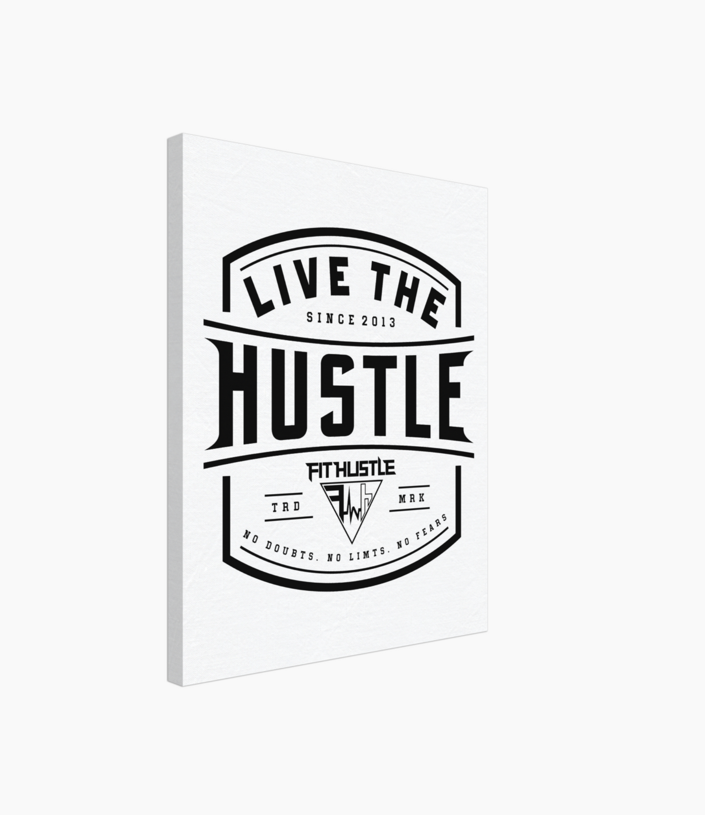 Live The Hustle™ Wall Canvas