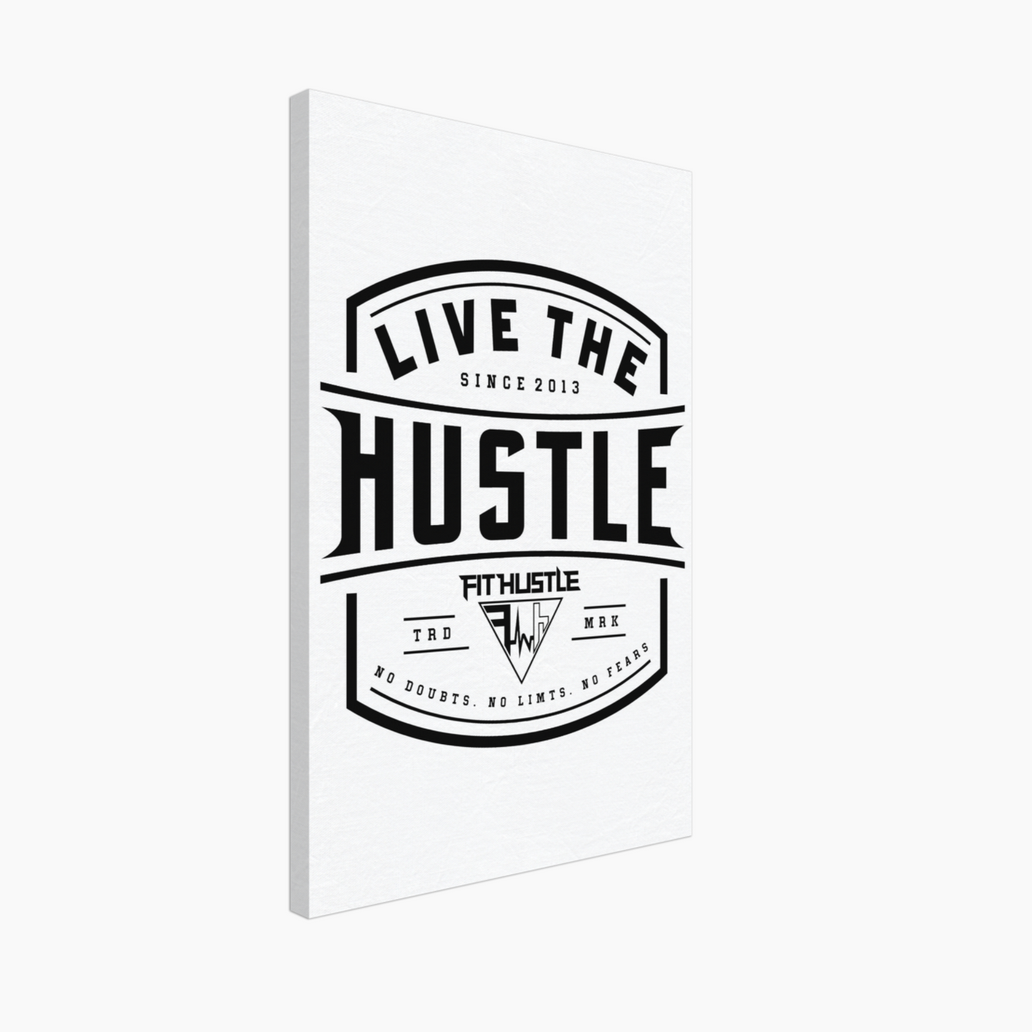 Live The Hustle™ Wall Canvas