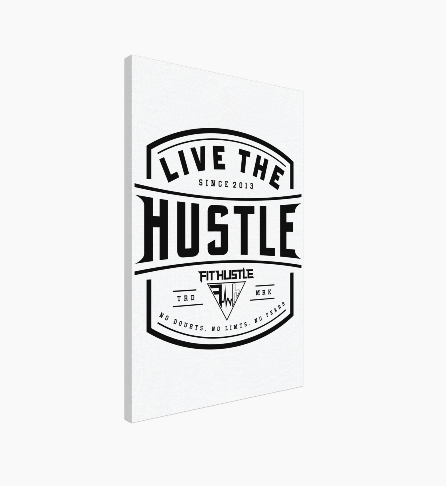 Live The Hustle™ Wall Canvas