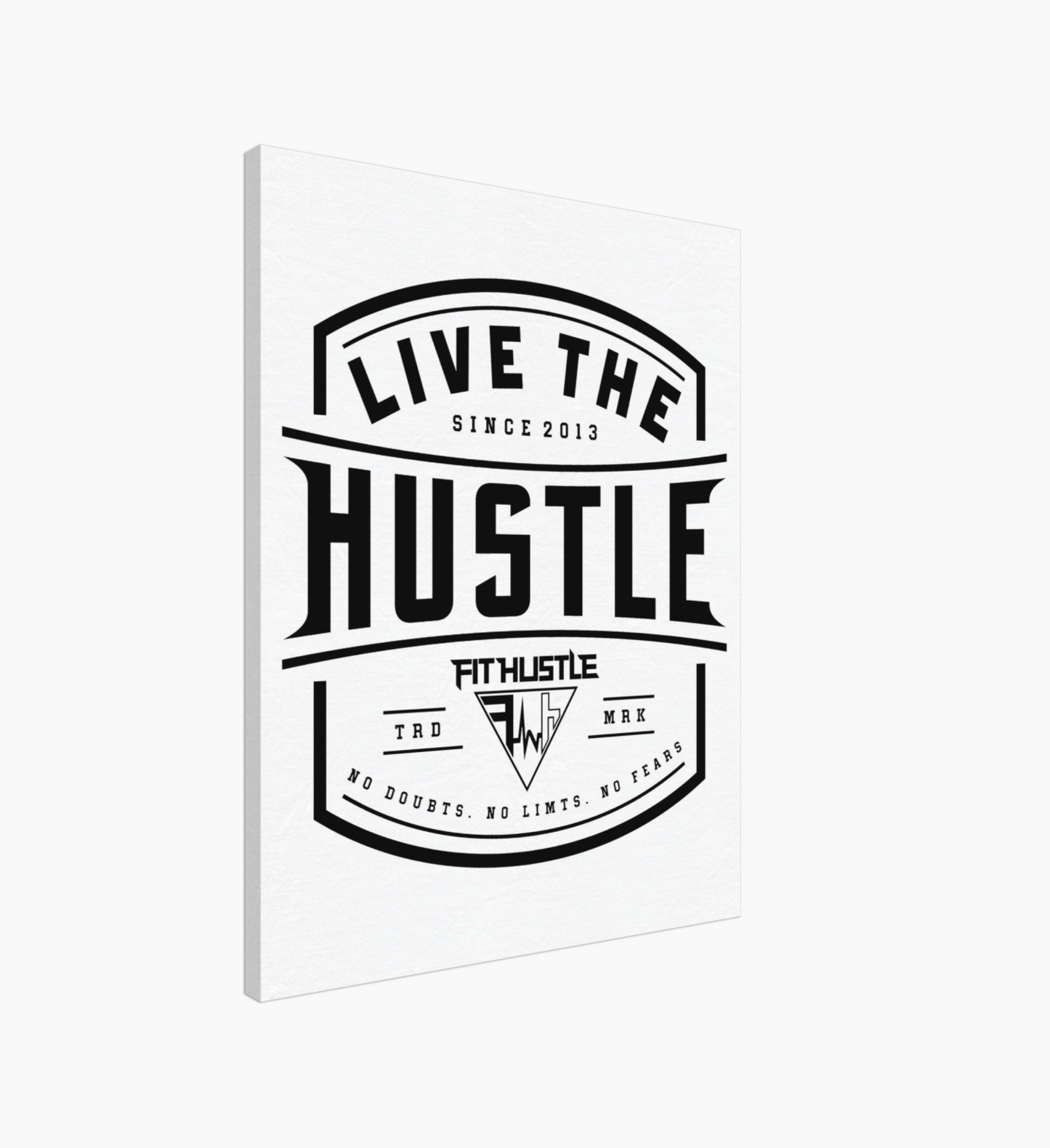 Live The Hustle™ Wall Canvas